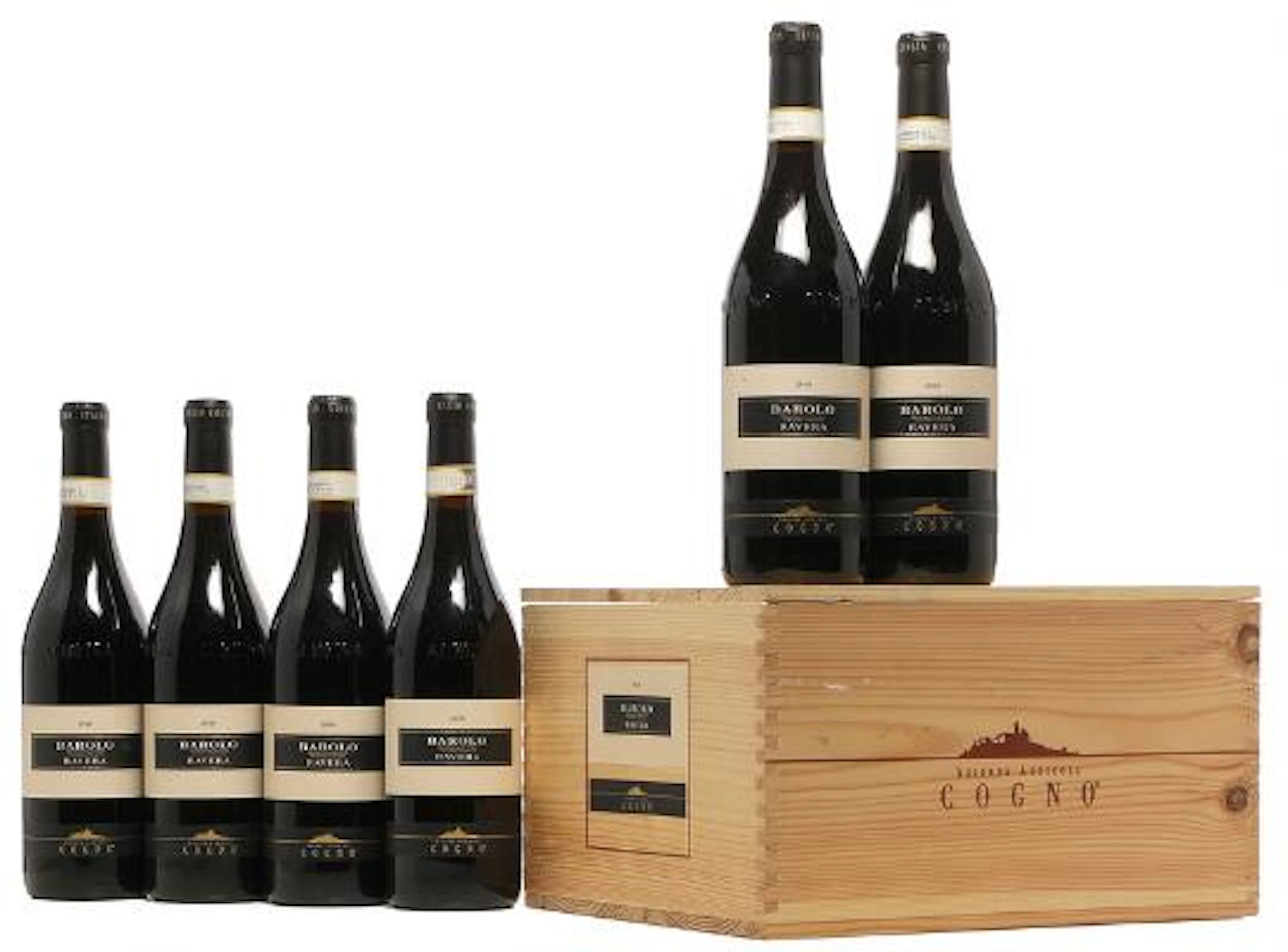 6 bts. Barolo "Ravera", Elvio Cogno 2010 A (hf/in). Owc. – Bruun Rasmussen