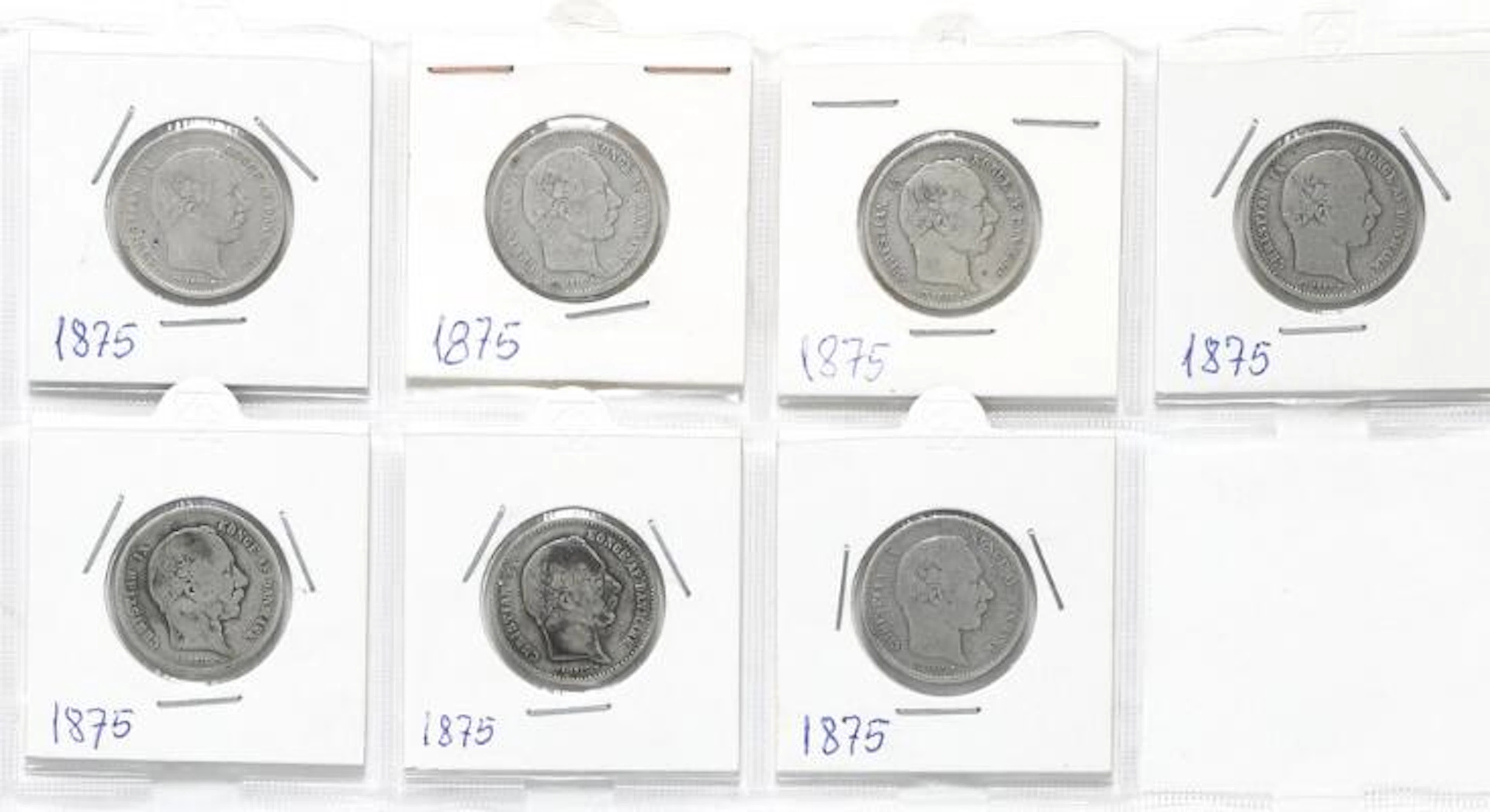 Denmark, collection of coins incl. commemoratives in album – Bruun