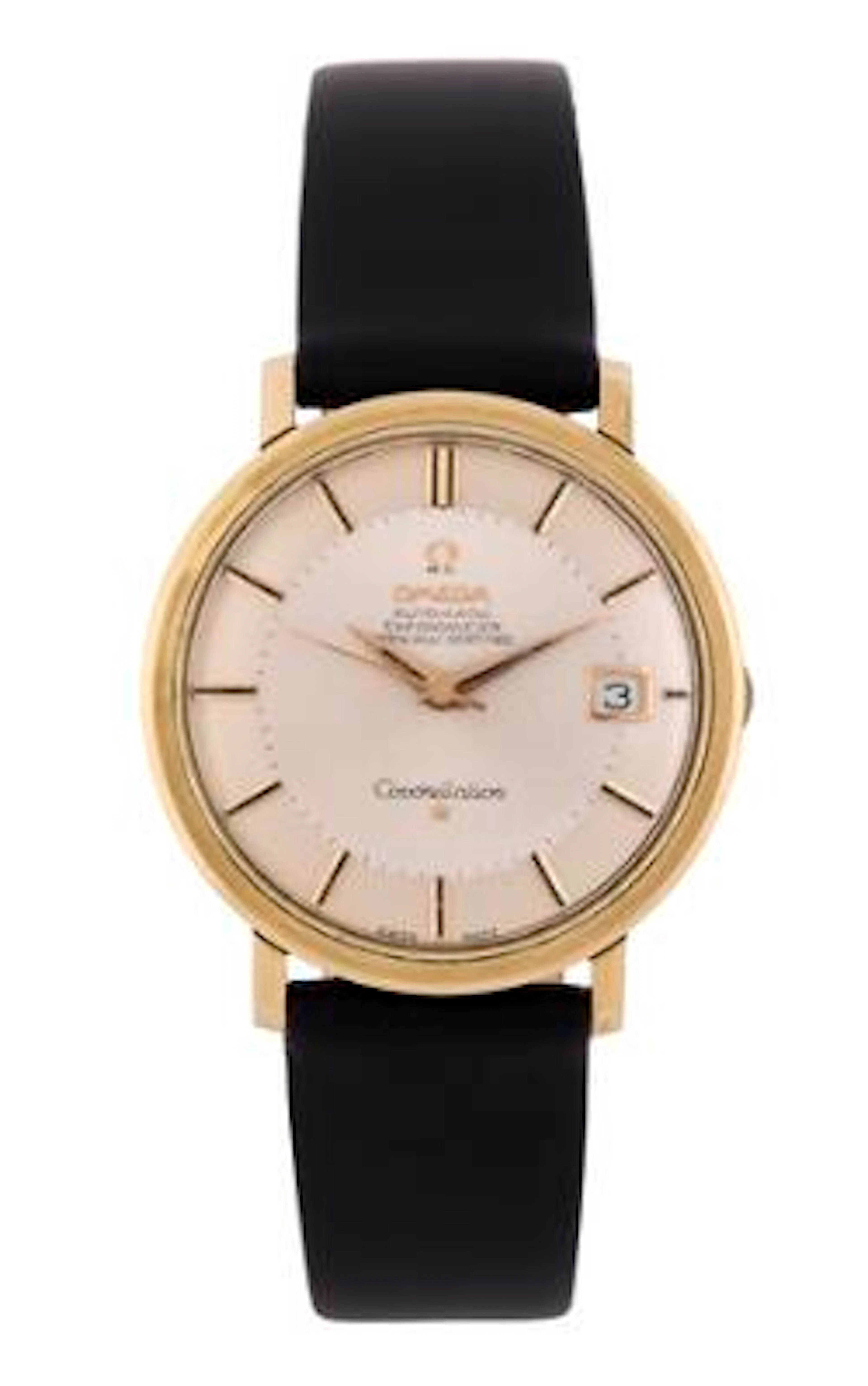 Omega: Constellation "Hidden Crown" of gold-plated steel, ref. 168.004.
