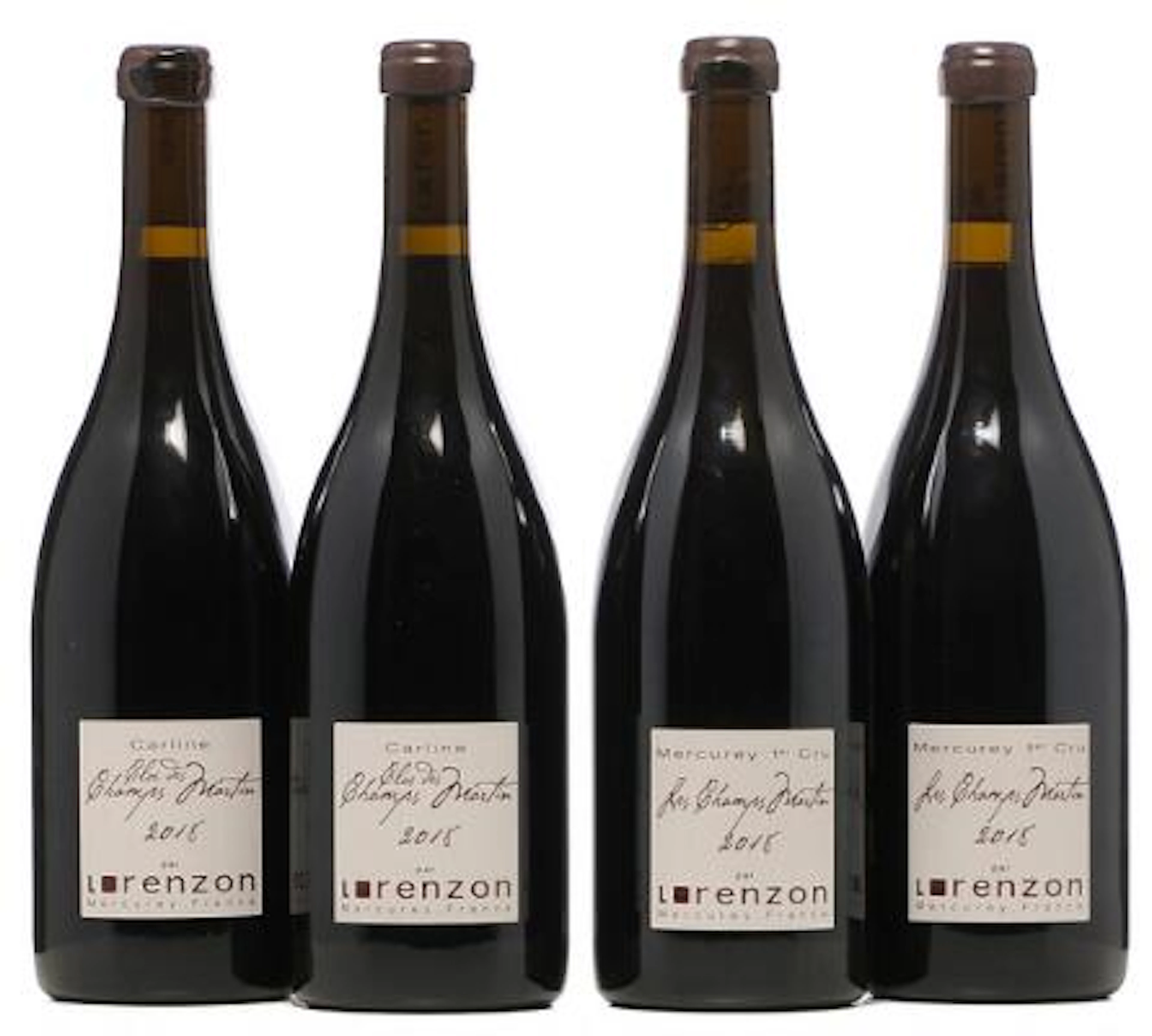 2 bts. Mercurey 1. Cru Champs-Martin "Cuvée Carline, Domaine Lorenzon