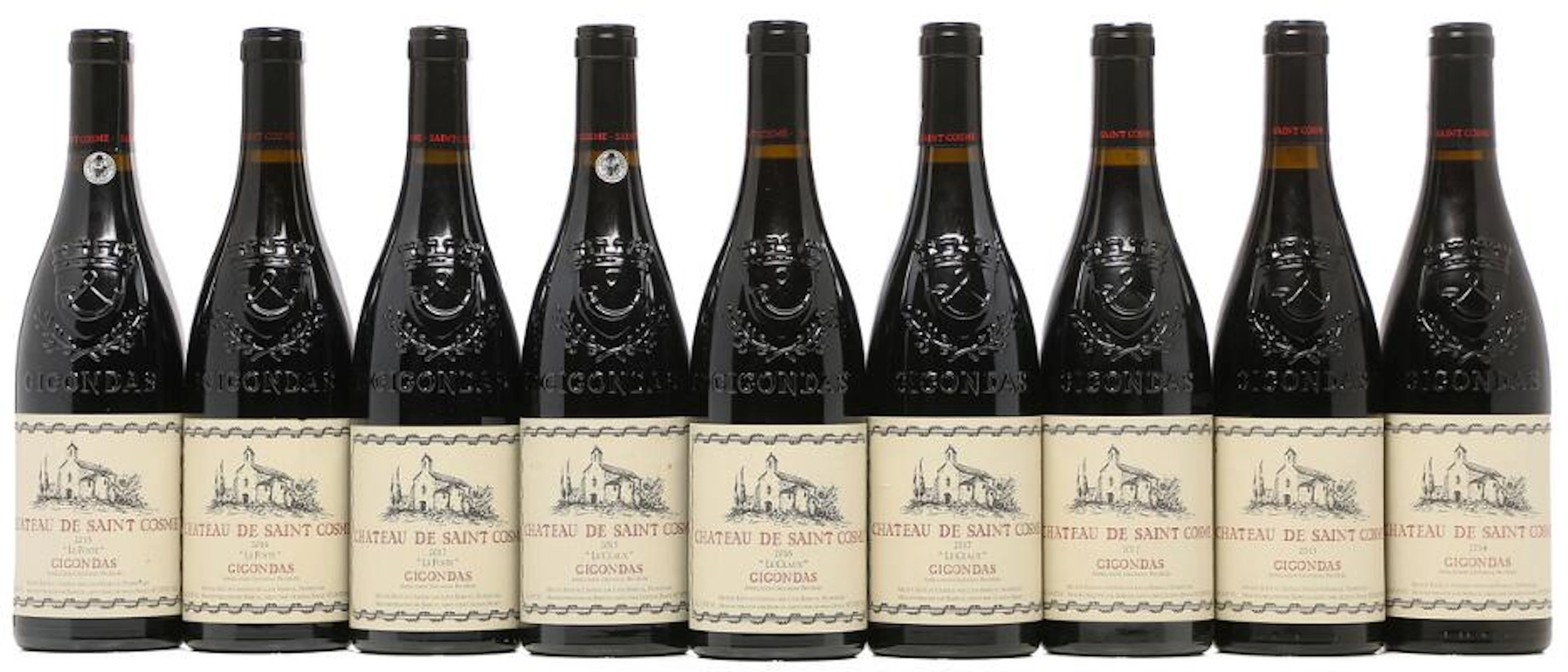 1 bt. Gigondas "Le Poste", Chateau De Saint Cosme 2015 A (hf/in).