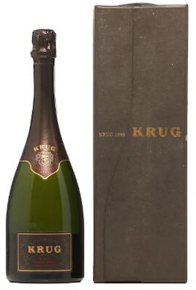 1 bt. Champagne "Vintage", Krug 1998 A (hf/in). Oc. – Bruun Rasmussen