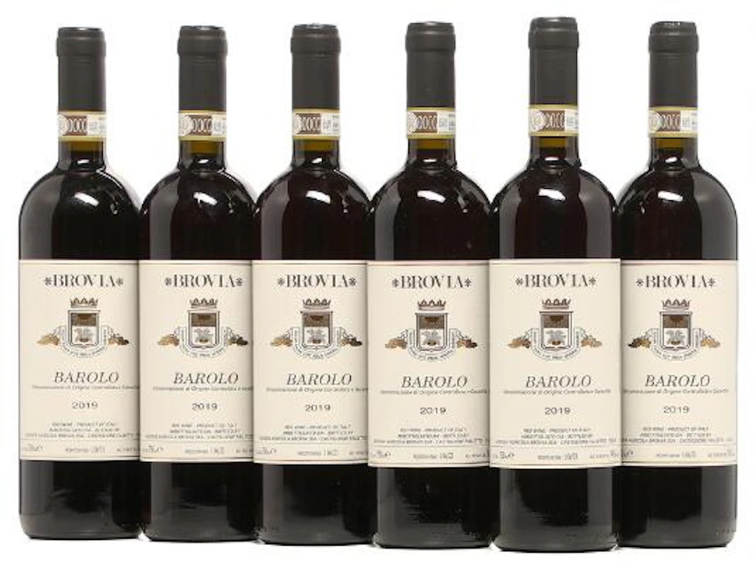 6 bts. Barolo, Brovia 2019 A (hf/in). Oc. – Bruun Rasmussen Auctioneers