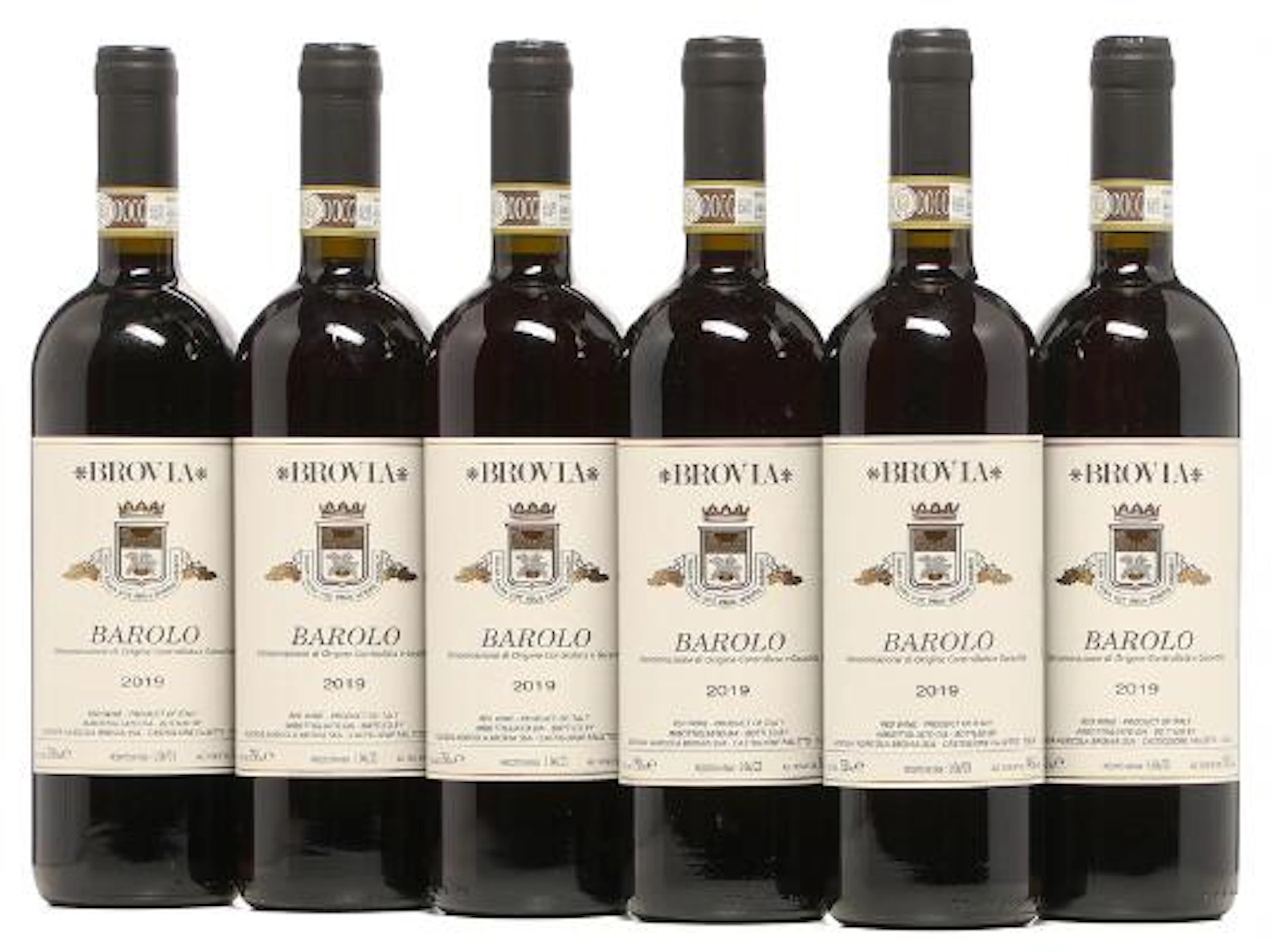 6 bts. Barolo, Brovia 2019 A (hf/in). Oc. – Bruun Rasmussen Auctioneers