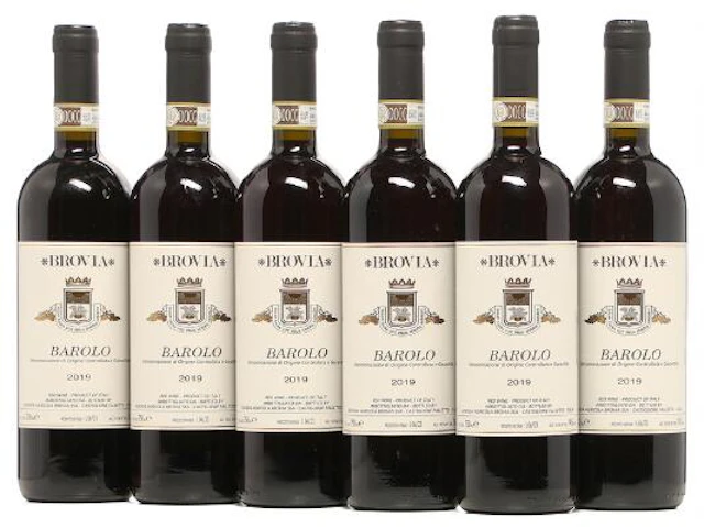 6 bts. Barolo, Brovia 2019 A (hf/in). Oc. – Bruun Rasmussen Auctioneers