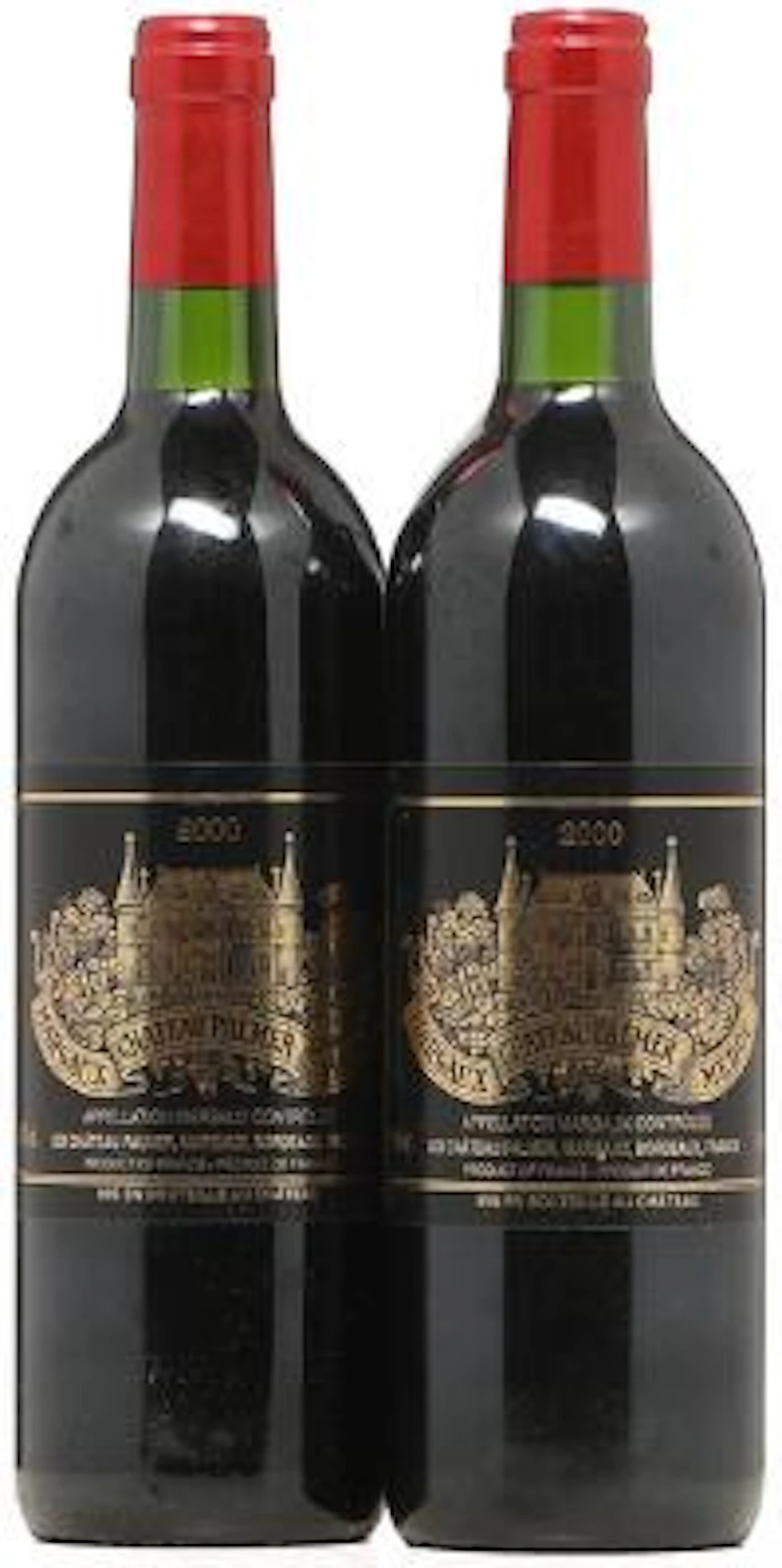 2 bts. Château Palmer, Cantenac - Margaux. 3. Cru Classé 2000 A-A/B