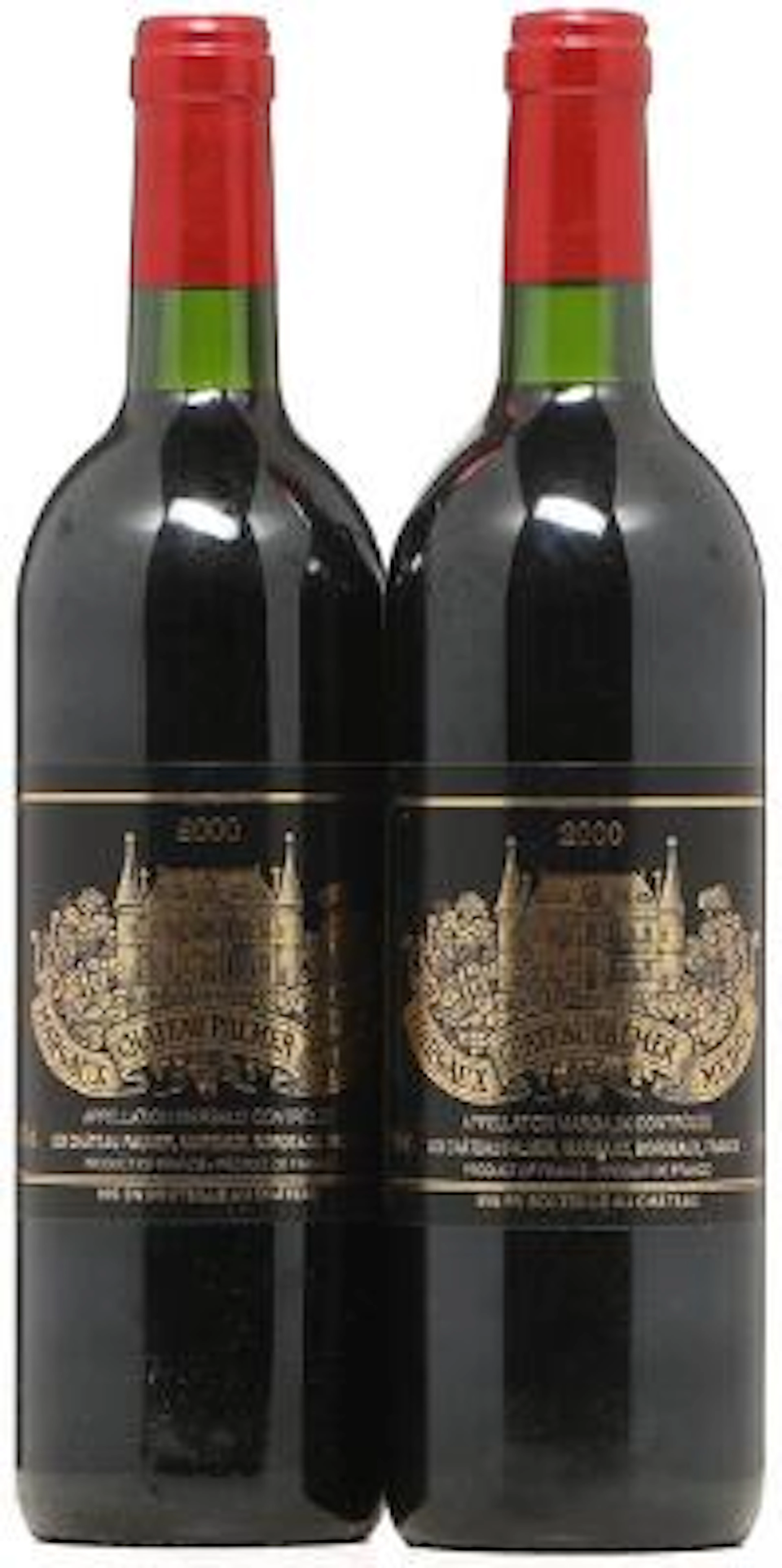 2 bts. Château Palmer, Cantenac - Margaux. 3. Cru Classé 2000 A-A/B