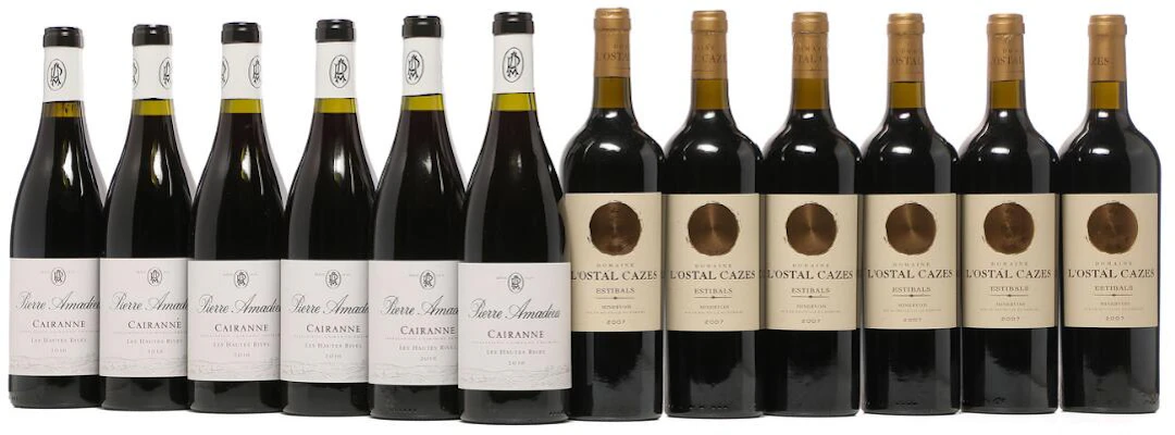 6 bts. Rhône 2016 A (hf/in). etc. Total 12 bts. – Bruun Rasmussen Auctioneers
