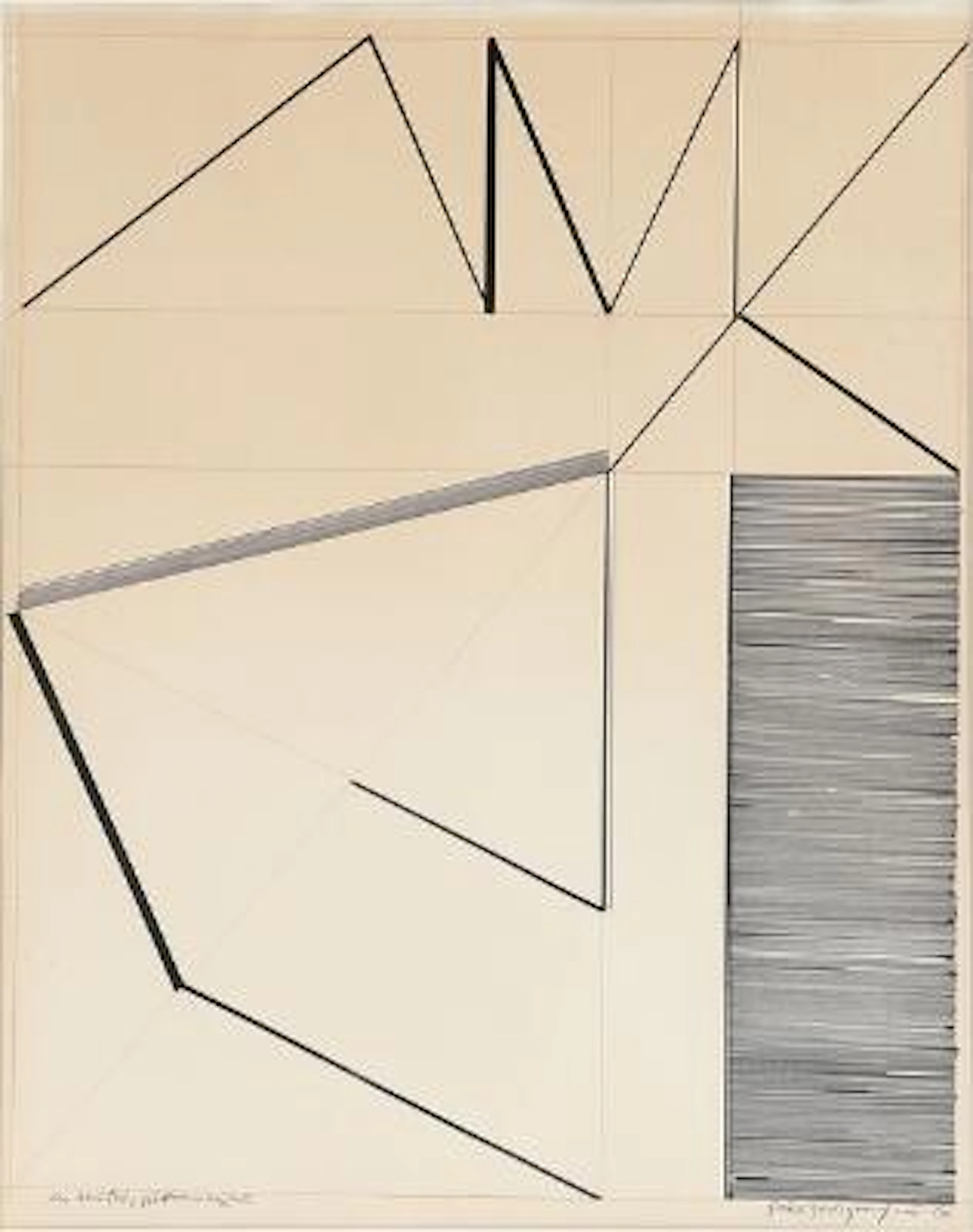 Paul Gadegaard: "Les amities piero manzoni". Signed Poul Gadegaard