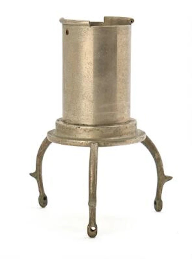 Poul Henningsen: "PH-3/3". Nickel plated metal socket house spare