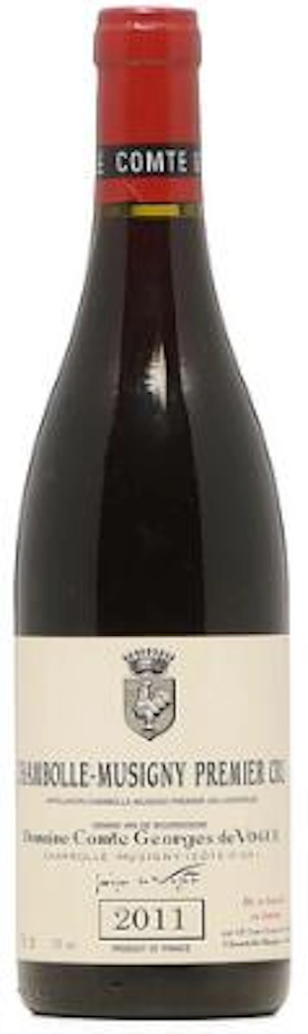 1 bt. Chambolle Musigny 1. Cru, Domaine Comte Georges de Vogüé 2011