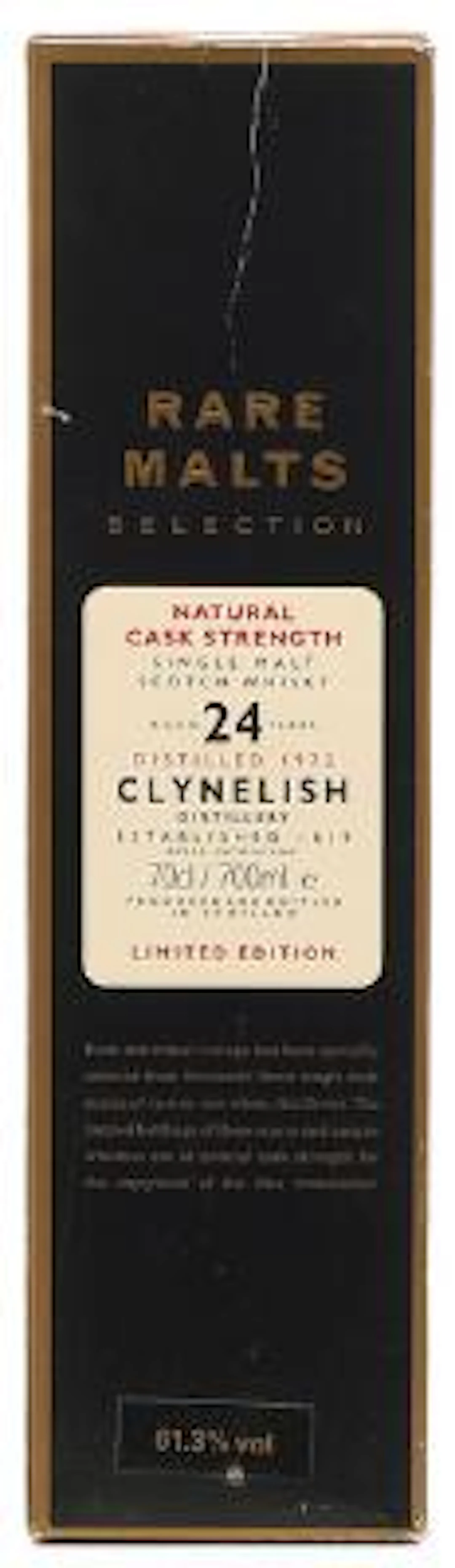 1 bt. Rare Malts Selection, Clynelish Distillery, Single Malt Scotch