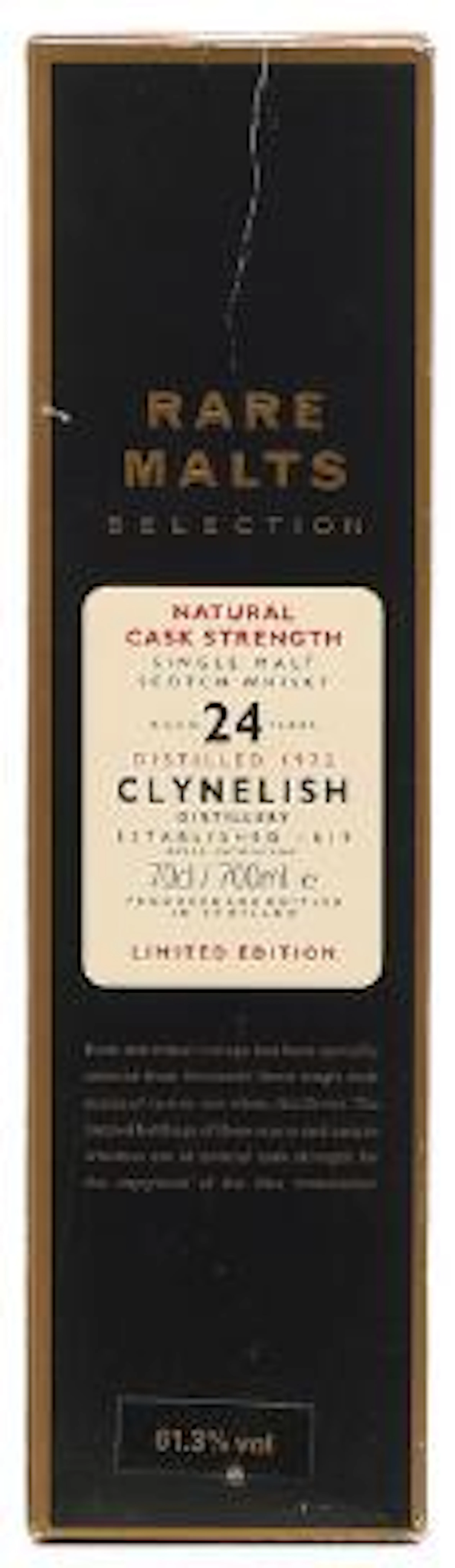 1 bt. Rare Malts Selection, Clynelish Distillery, Single Malt Scotch