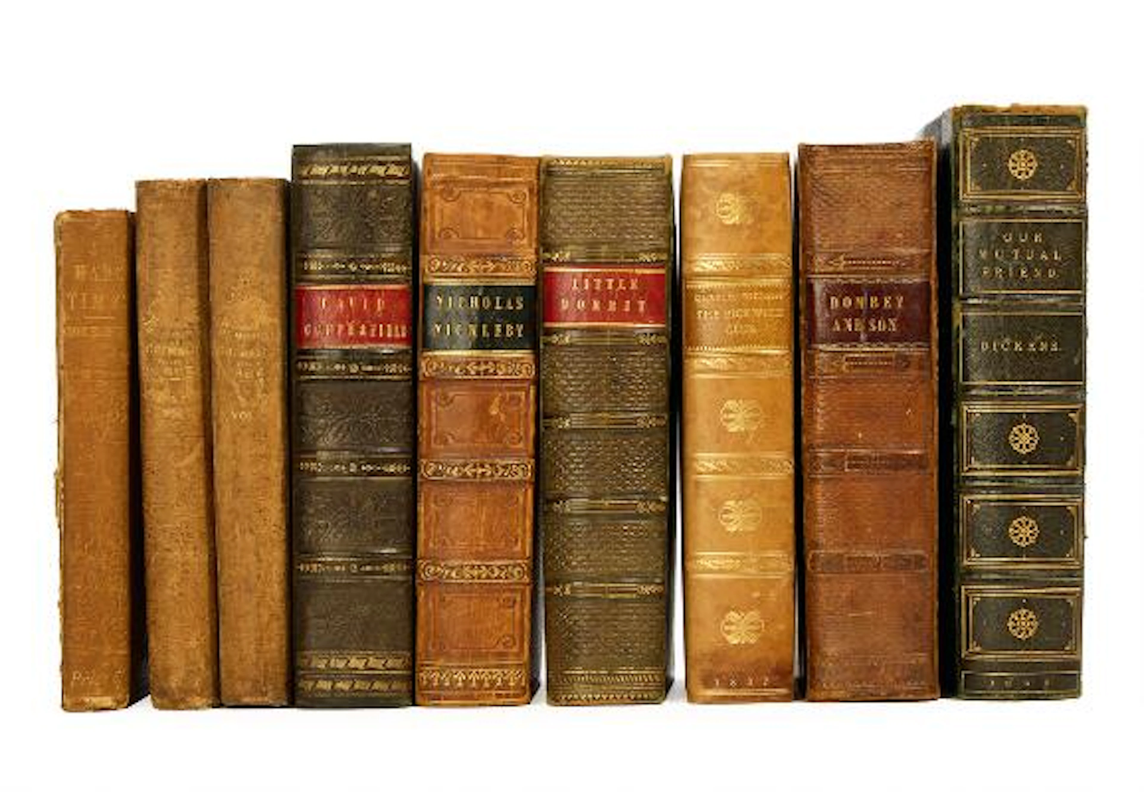 Dickens first editions, incl. Little Dorrit with inserted autograph