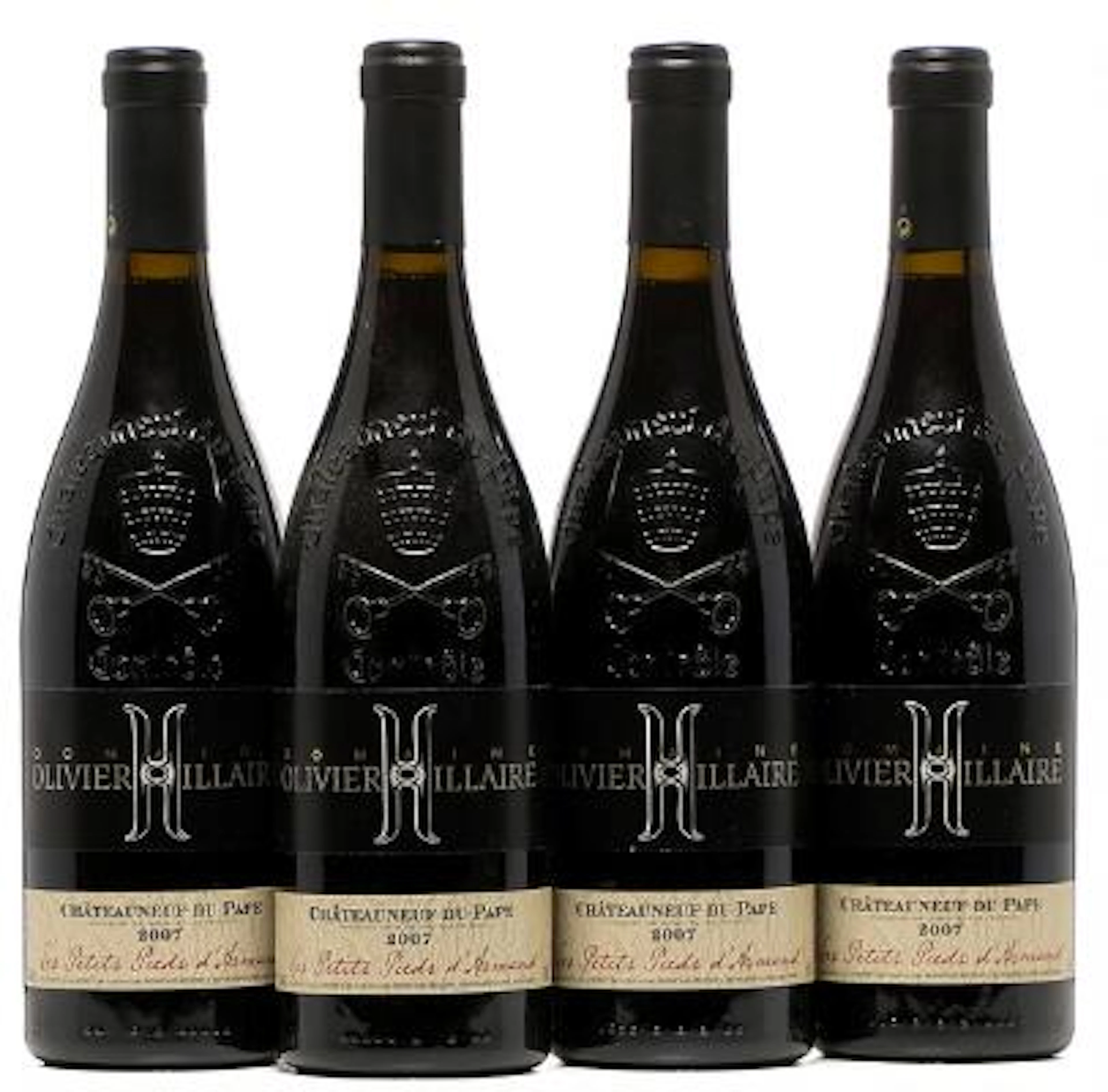 4 bts. Châteauneuf-du-Pape "Les Petits Pieds d'Armand, Domaine Olivier