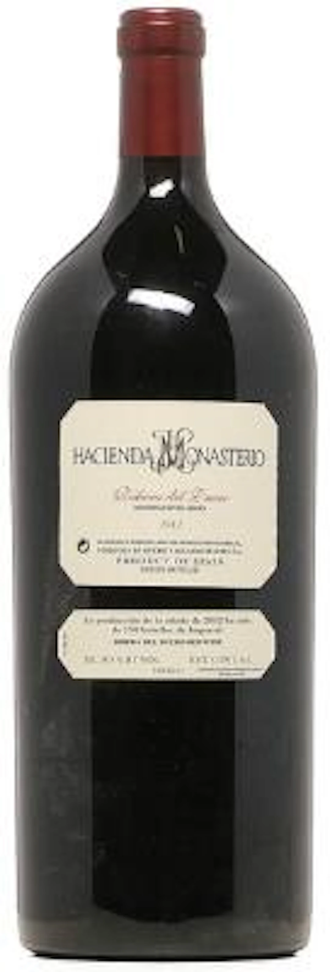 1 bt. Imp. Hacienda Monasterio, Ribera del Duero 2012 A (hf/in). Owc.
