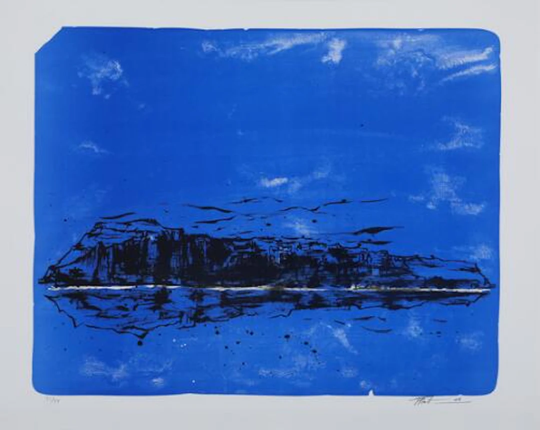 Tróndur Patursson: Untitled, 2006. Signed and dated T. Patursson 06