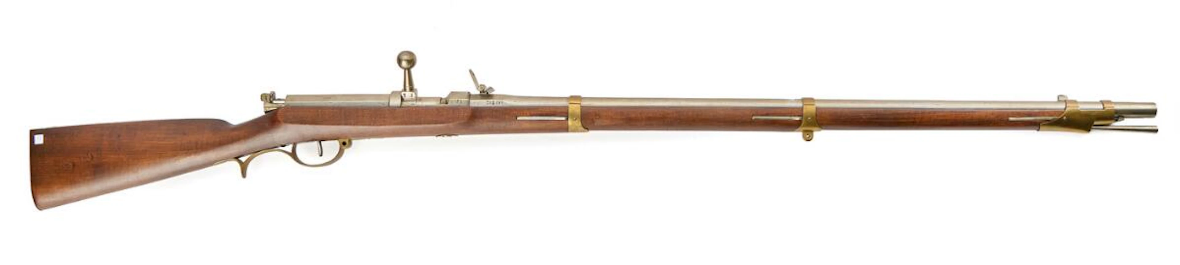 Prussian needle-fire rifle M/1841, serial no. 3260, 15.5 mm caliber