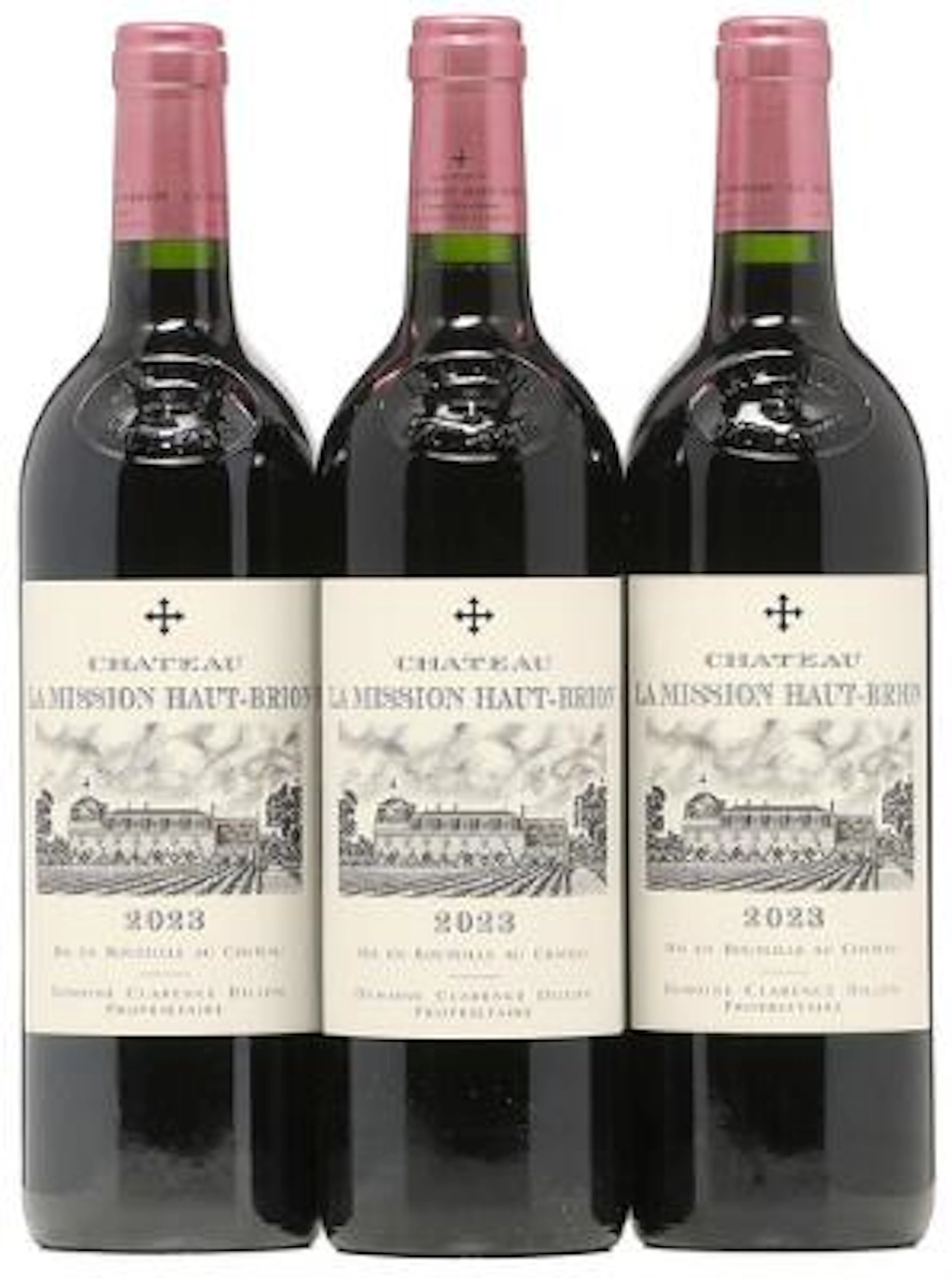 3 bts. Château La Mission Haut Brion Grand Cru Classé, Pessac-Léognan