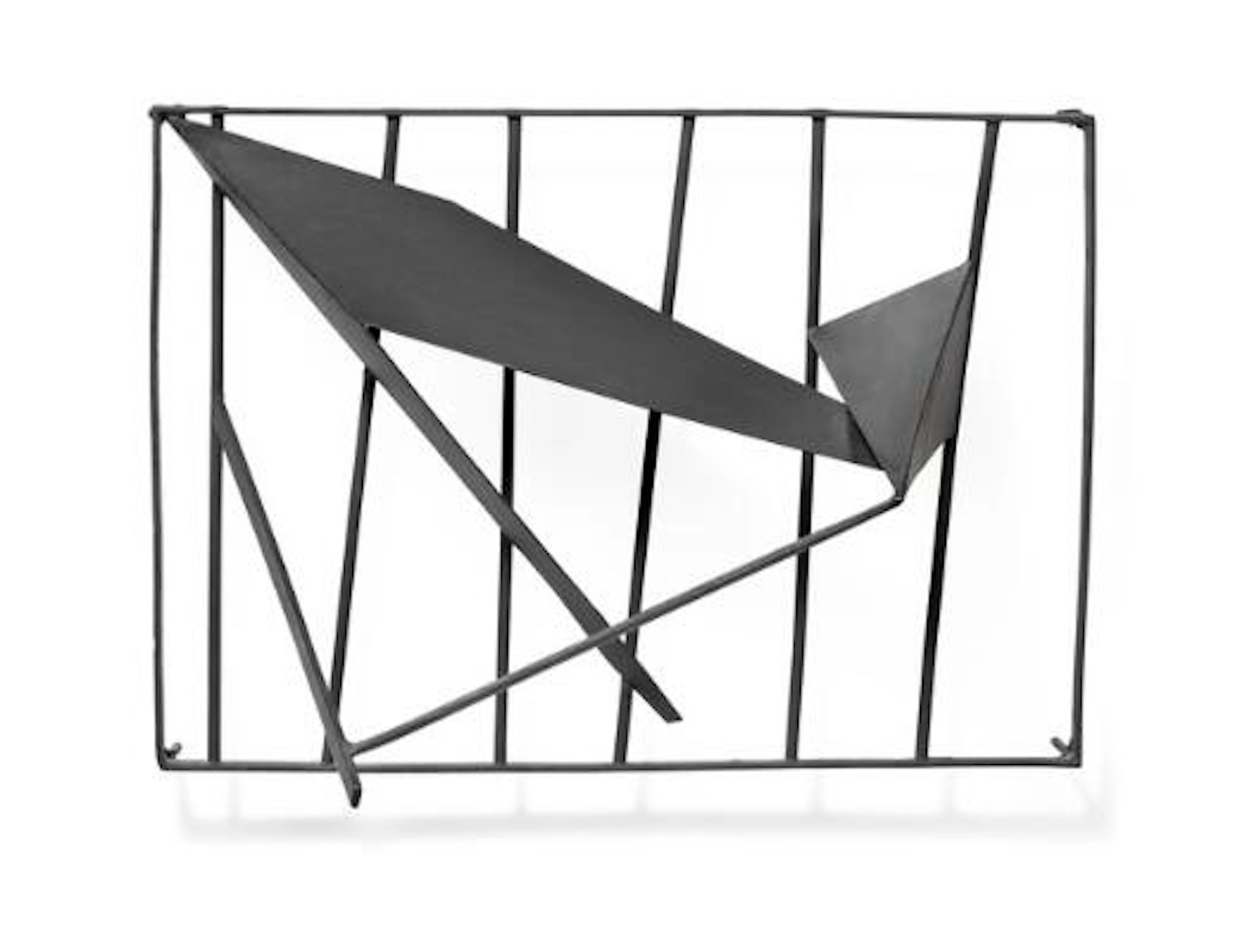 Robert Jacobsen: Relief, 1949-51. Stamped R.J. Black painted iron.
