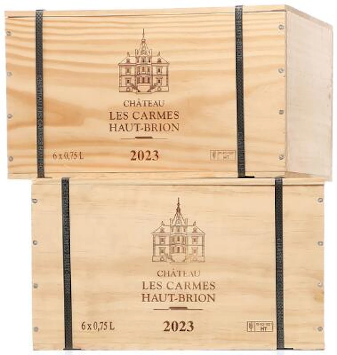 12 bts. Chateau Les Carmes Haut-Brion, Pessac-Léognan 2023 A (hf/in).