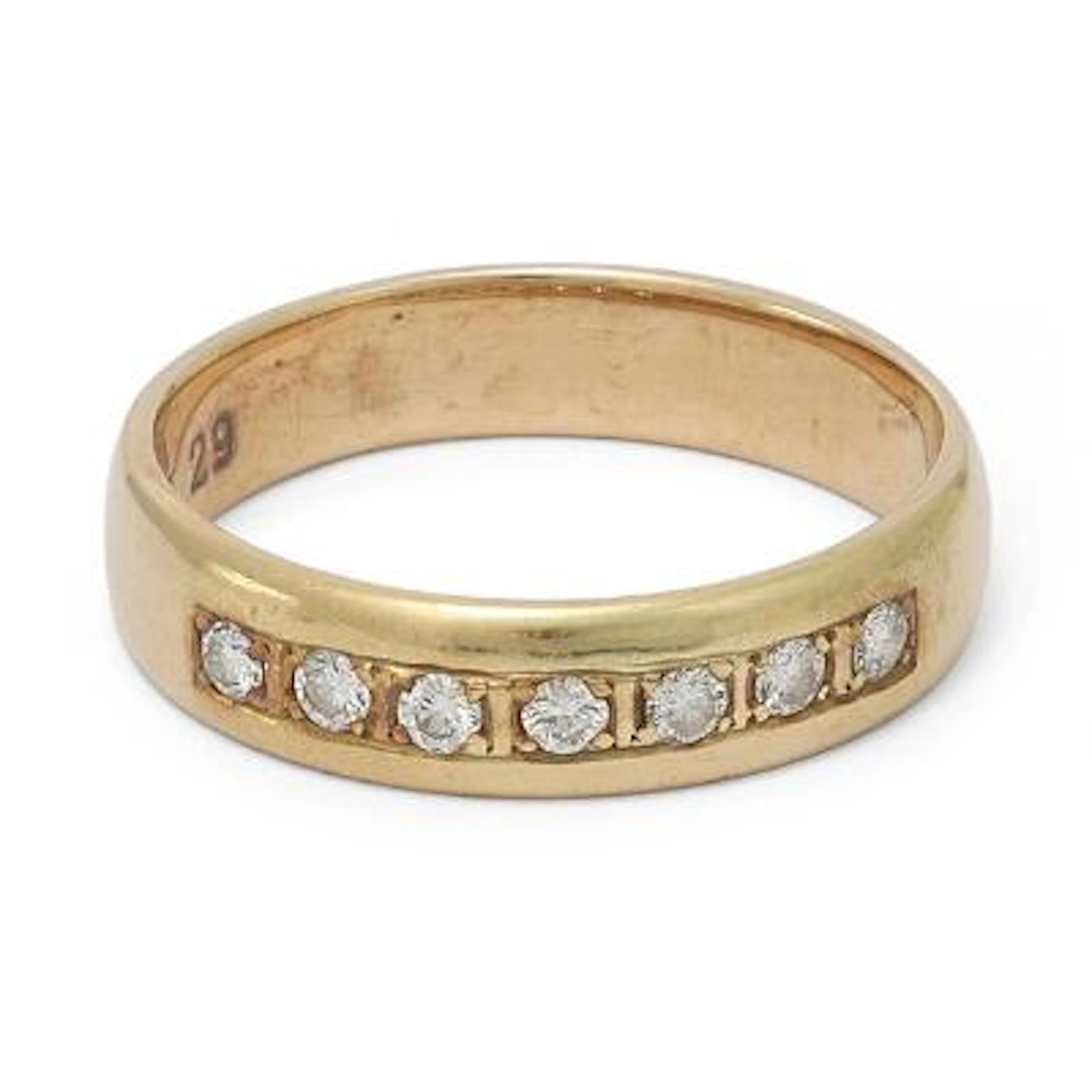 Bræmer Jensen: A diamond ring set with brilliant-cut diamonds, mouinted