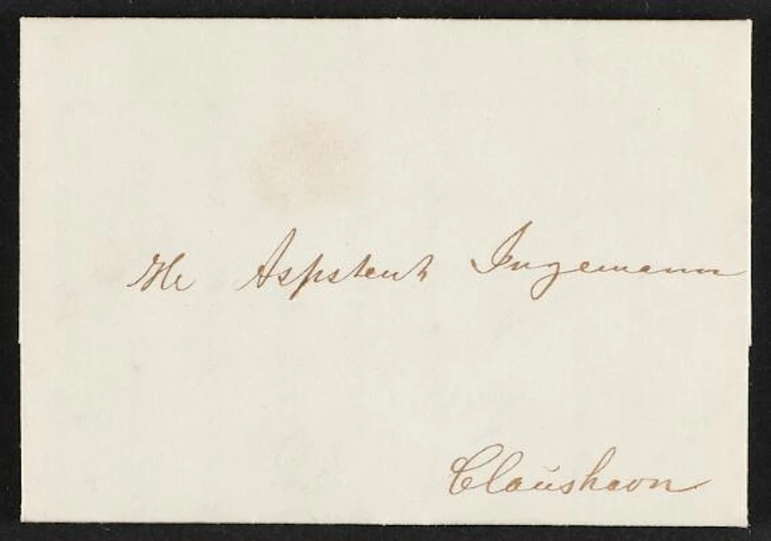 Greenland. 1864. Unfranked cover with full contents, dated 12. juli
