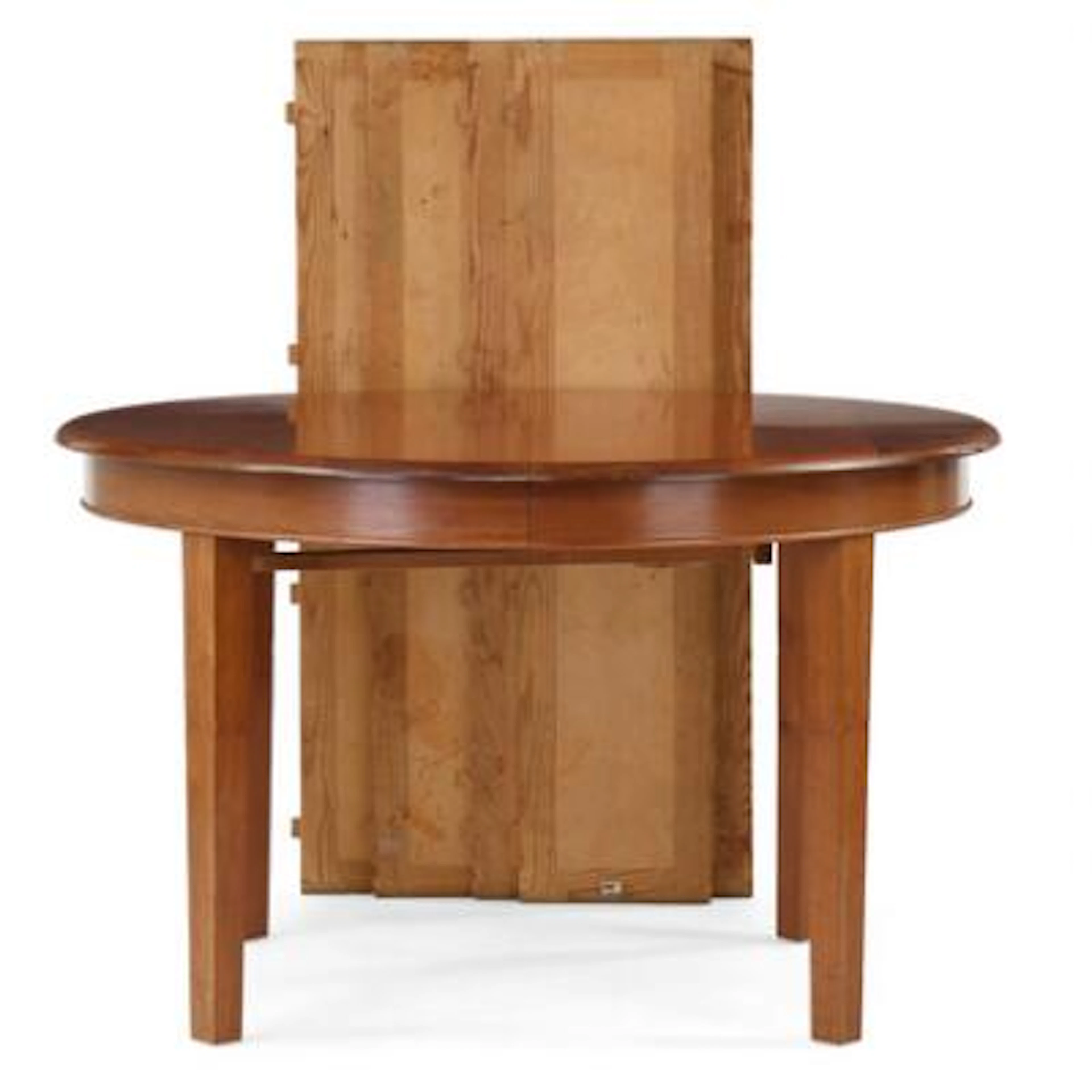 Kaj Gottlob: Circular Cuban mahogany dining table with solid top