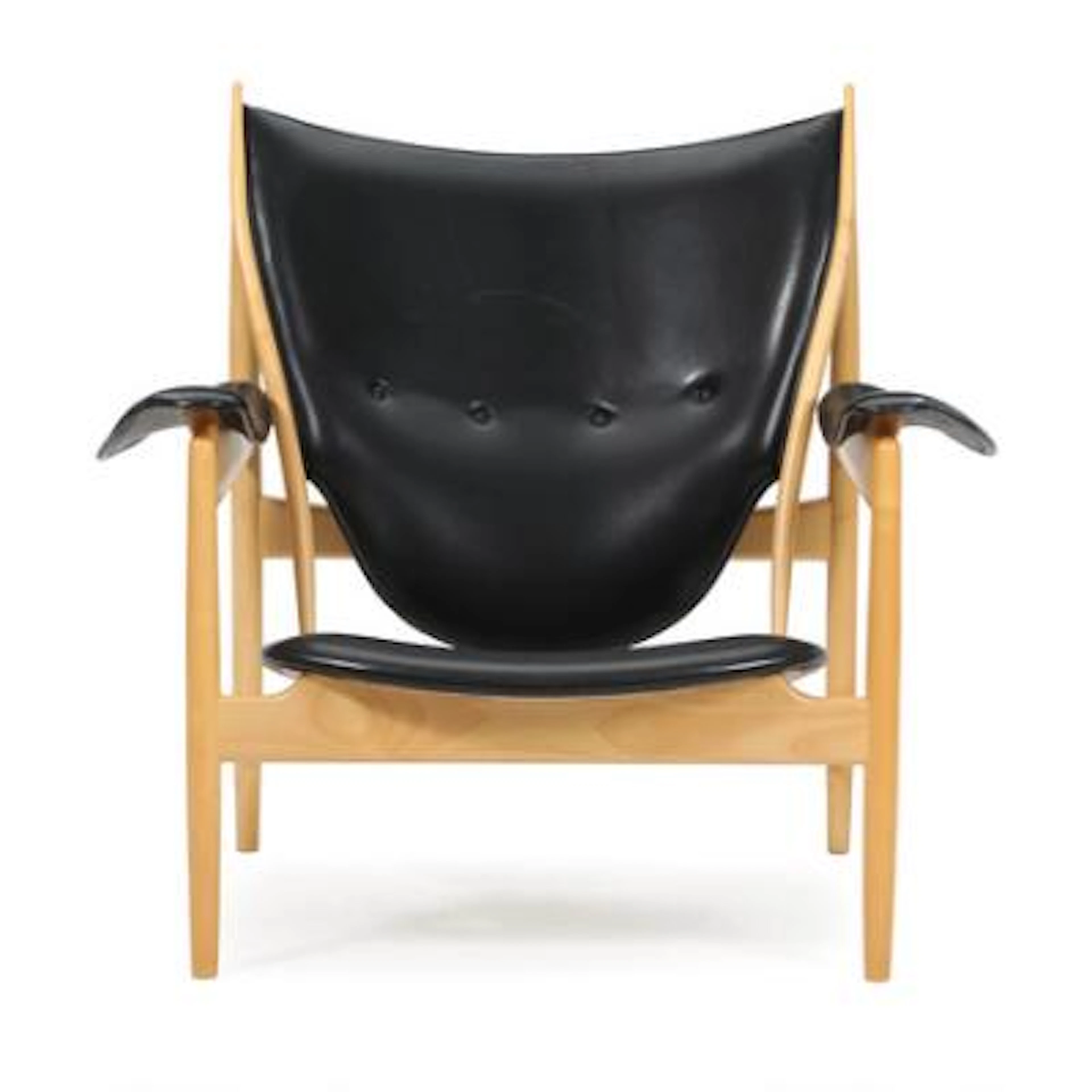 Finn Juhl: "The Chieftain chair". An easy chair with maple frame