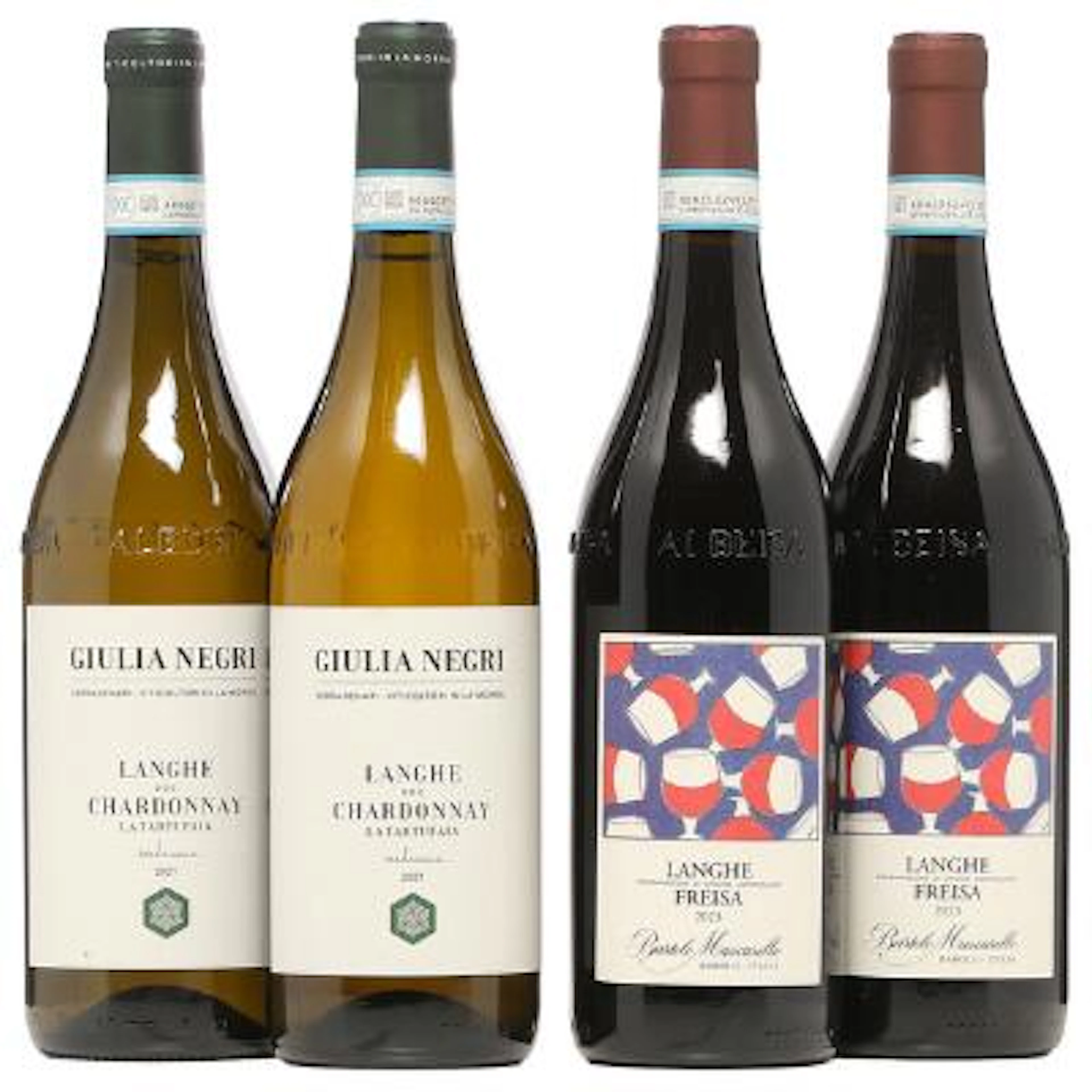 2 bts. Various Italian Wines 2021 A (hf/in). etc. Total 4 bts. – Bruun