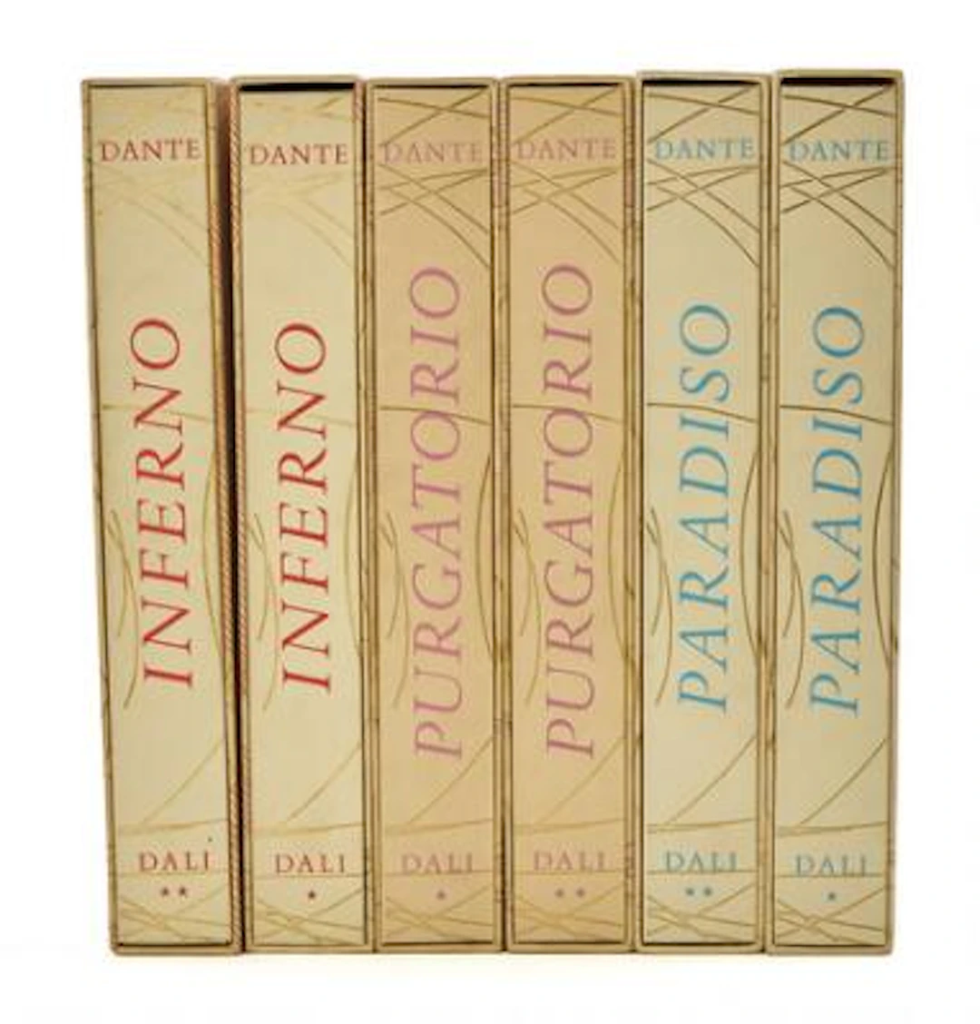 Salvador Dali, Dante Alighieri: La Divina Commedia. 1964. In an edition