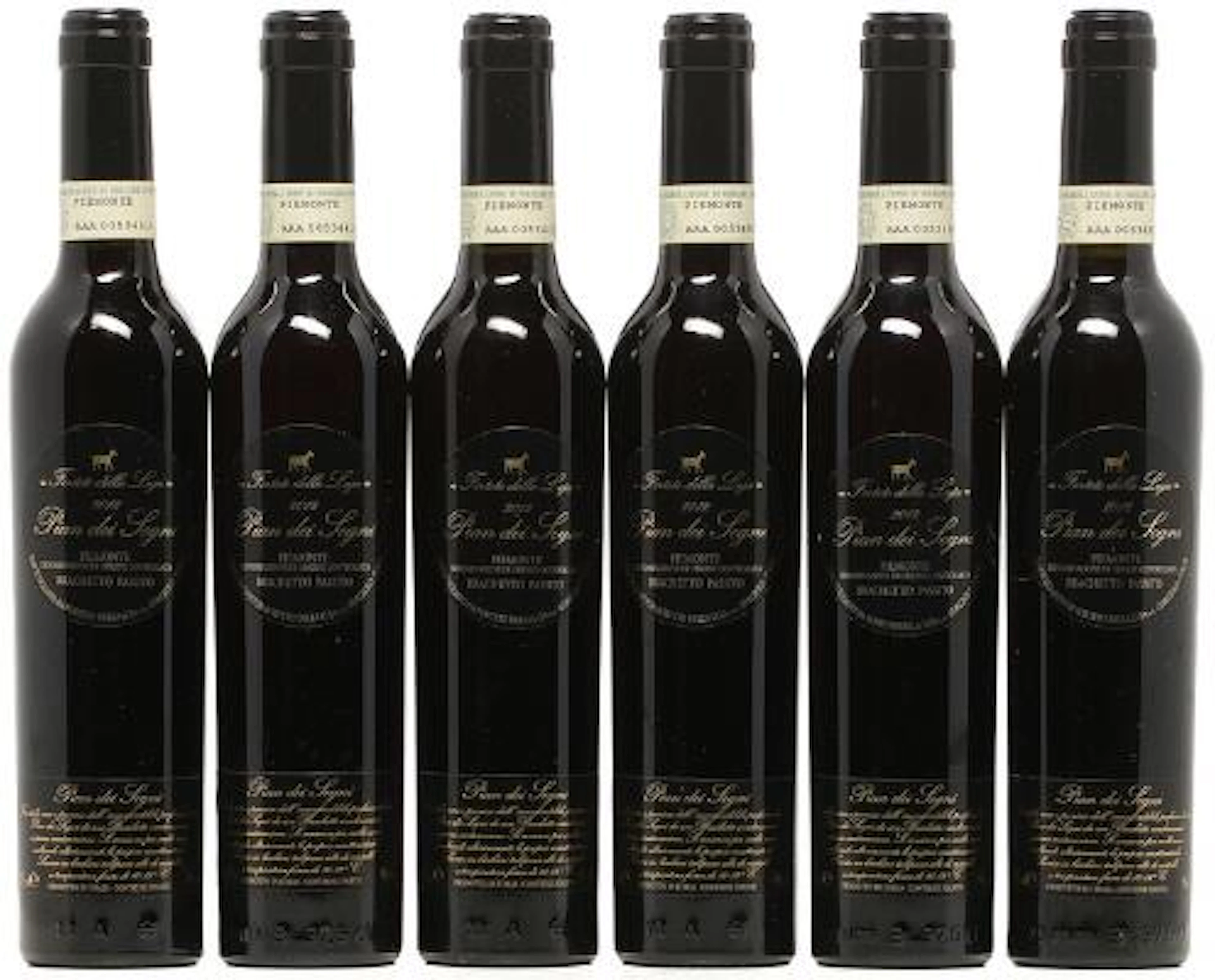 6 bts. ½. Brachetto Passito "Pian dei Sogni", Forteto della Luja 2012