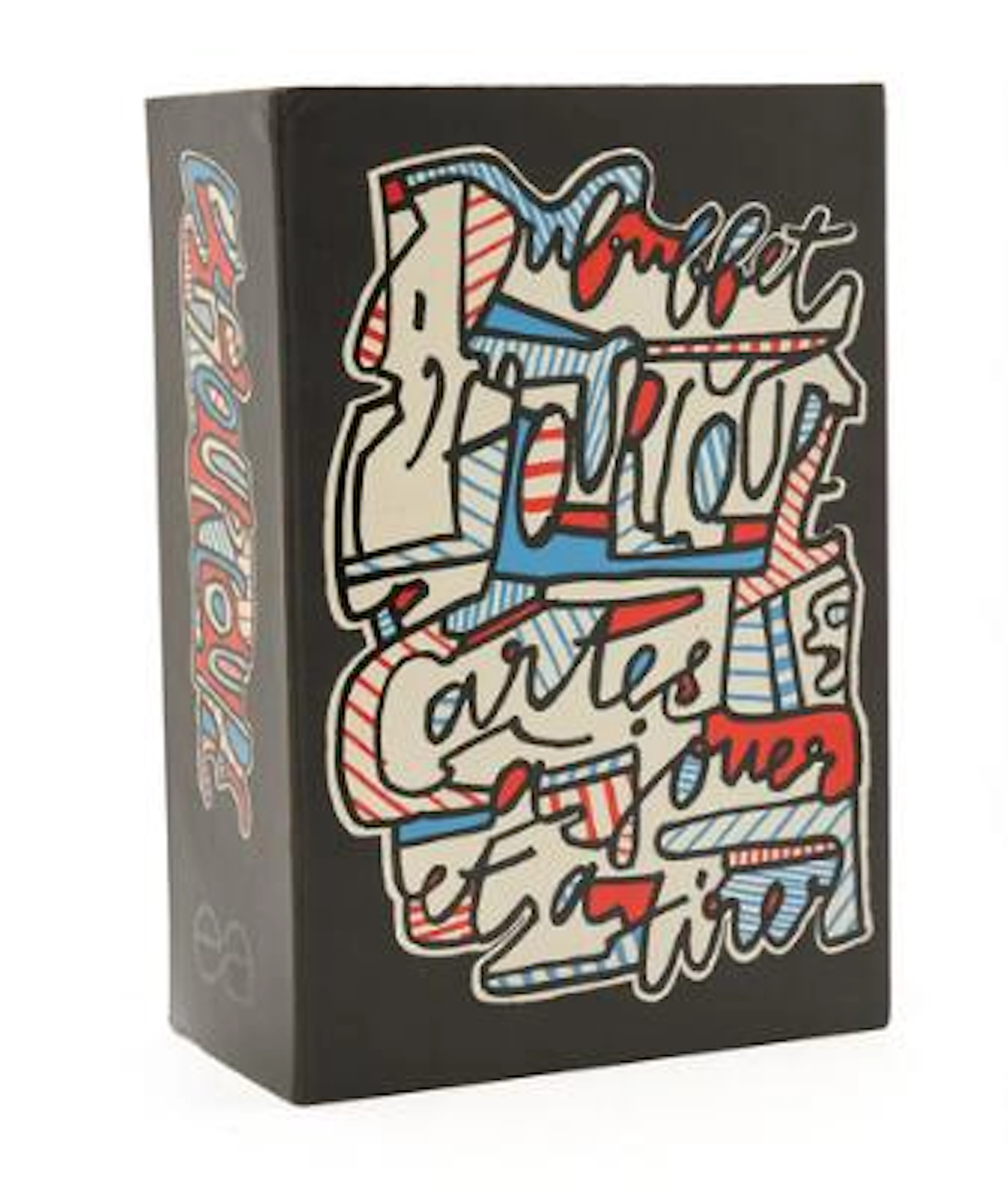 Jean Dubuffet: Banque de L'Hourloupe cartes à jouer et à tirer. With