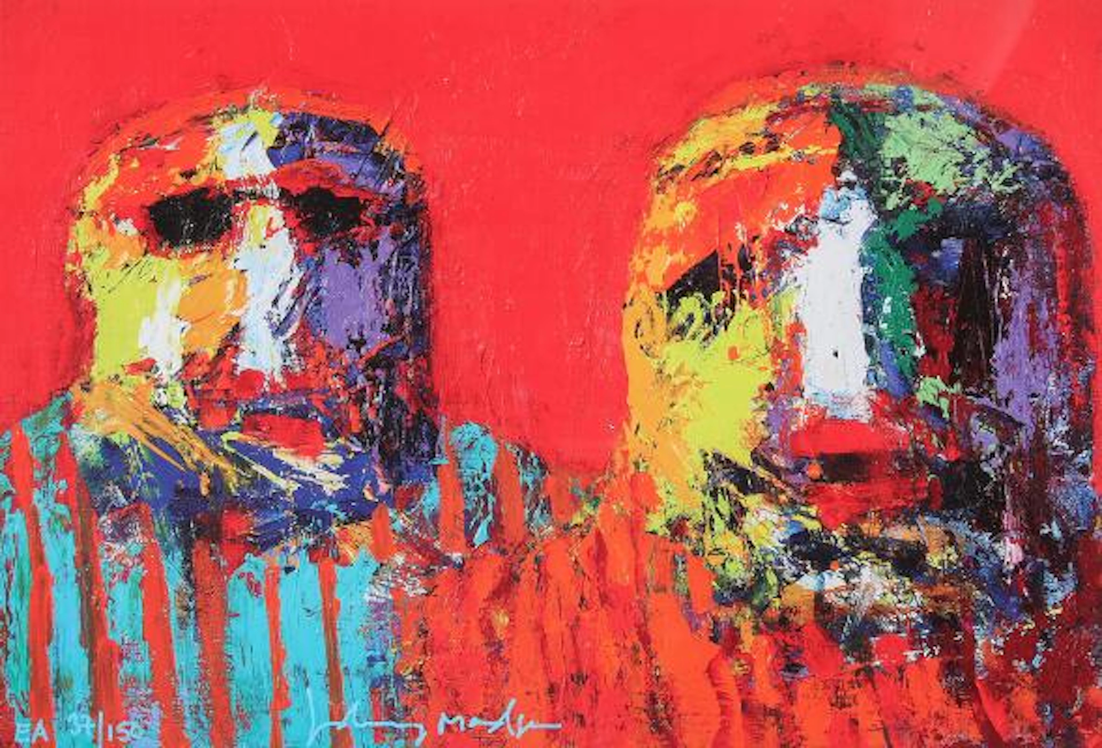 Johnny Madsen: Untitled. Signed Johnny Madsen, EA 37/150. Offset in