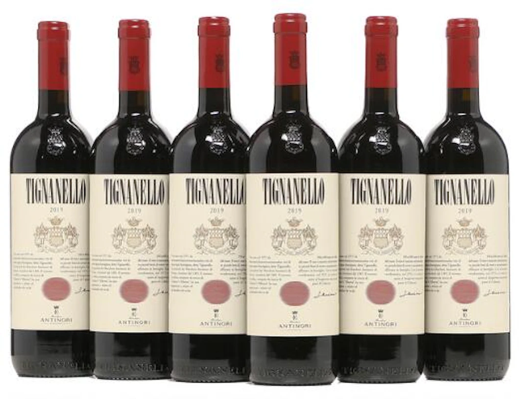 6 bts. Tignanello, Antinori, Toscana 2019 A (hf/in). Oc. – Bruun Rasmussen