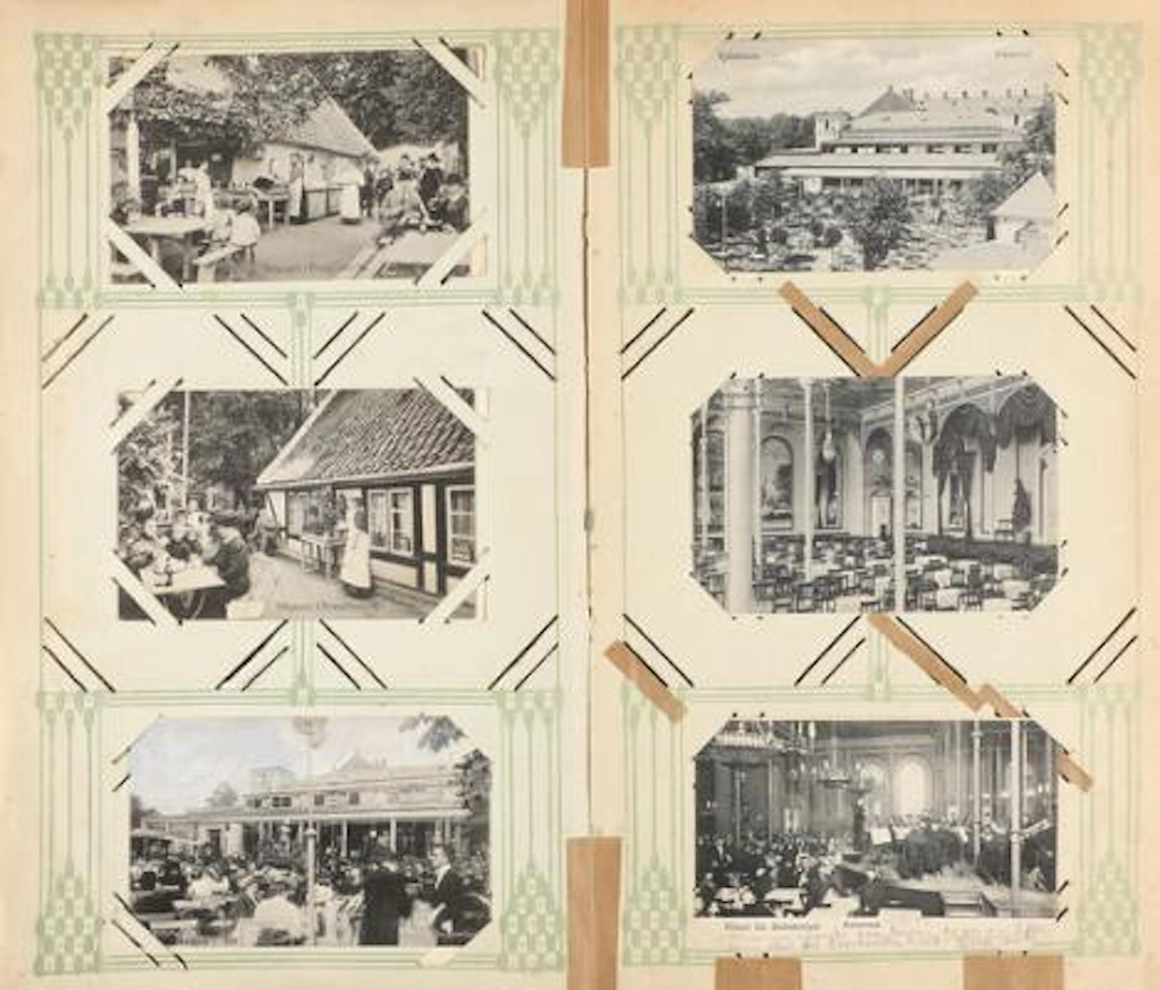 Postcards. Impressive coll. FREDERIKSBERG with ca. 400 old cards.