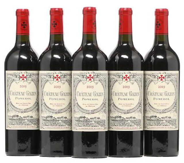 5 bts. Château Gazin, Pomerol 2019 A (hf/in). – Bruun Rasmussen Auctioneers