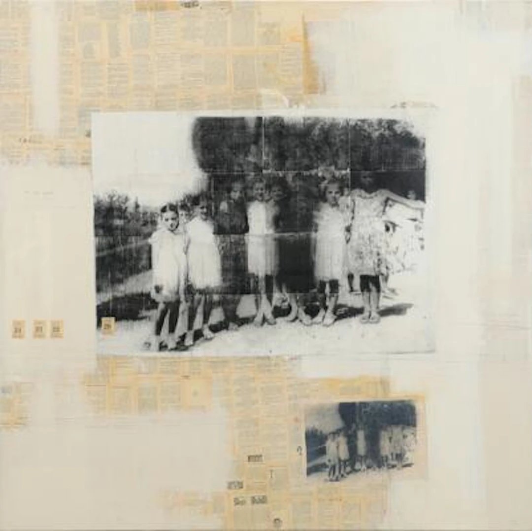 Augusta Atla: Untitled. Signed Augusta Atla 1/1 2012. Mixed media