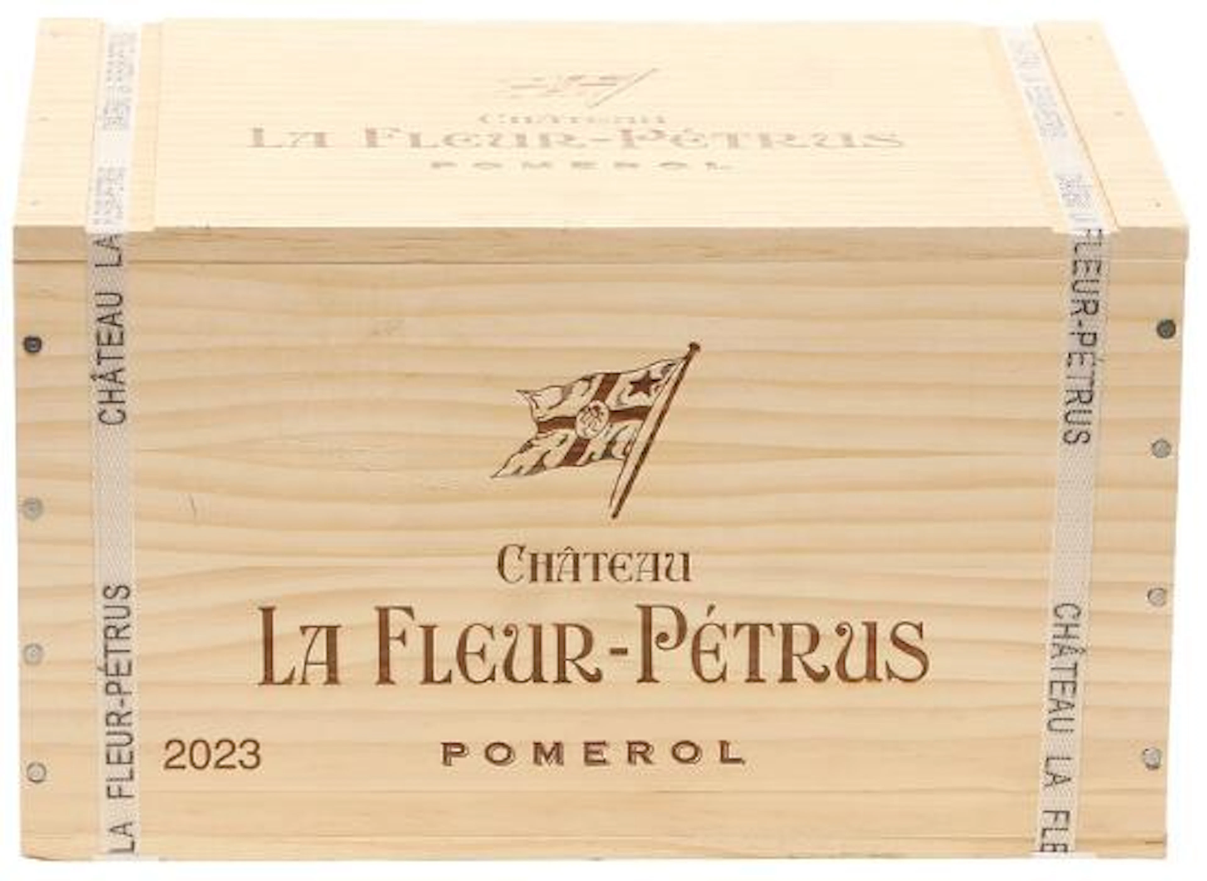 6 bts. Château La Fleur-Petrus, Pomerol 2023 A (hf/in). Owc. – Bruun