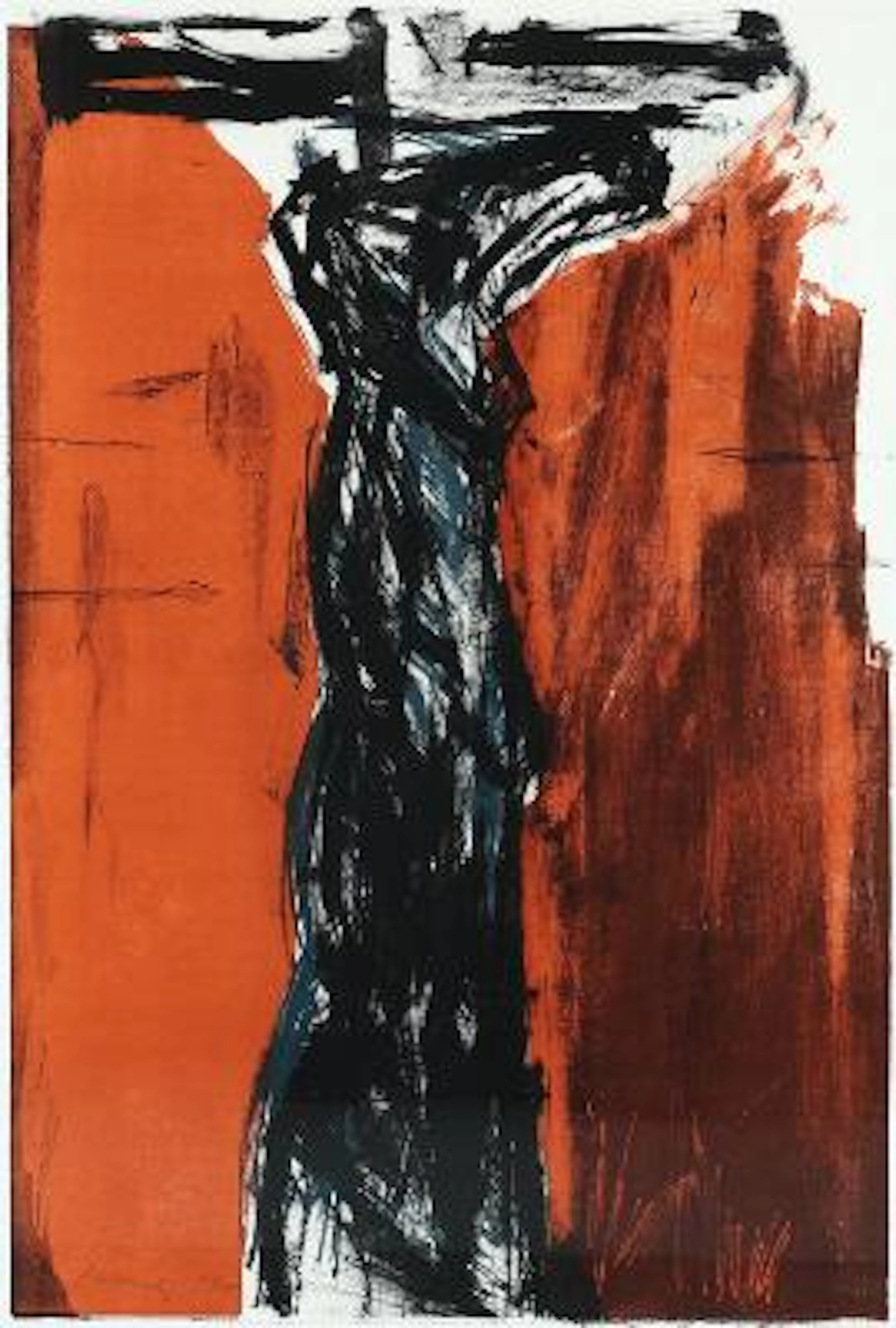Peter Brandes: Untitled. Signed Peter Brandes, 20/35. Lithograph in