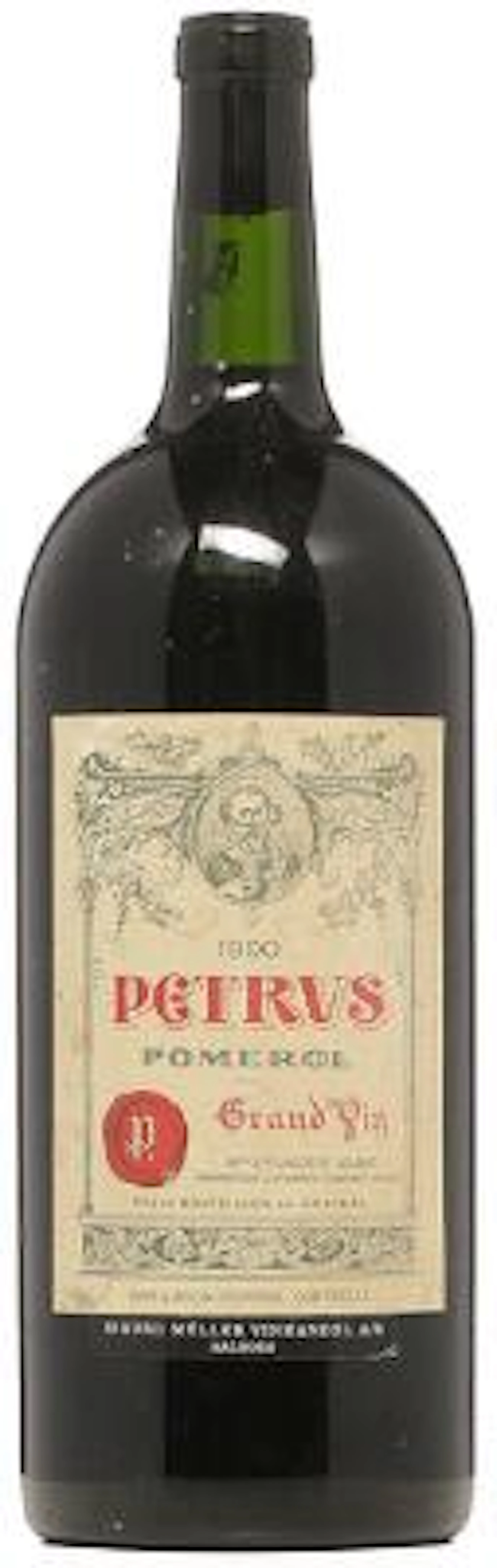 1 bt. Dmg. Château Petrus, Pomerol 1990 A (hf/in). – Bruun Rasmussen
