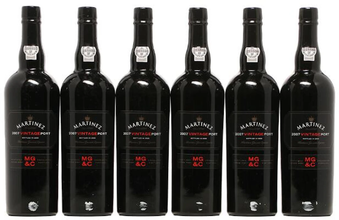 6 bts. Martinez Vintage Port 2007 Owc. – Bruun Rasmussen Auctioneers