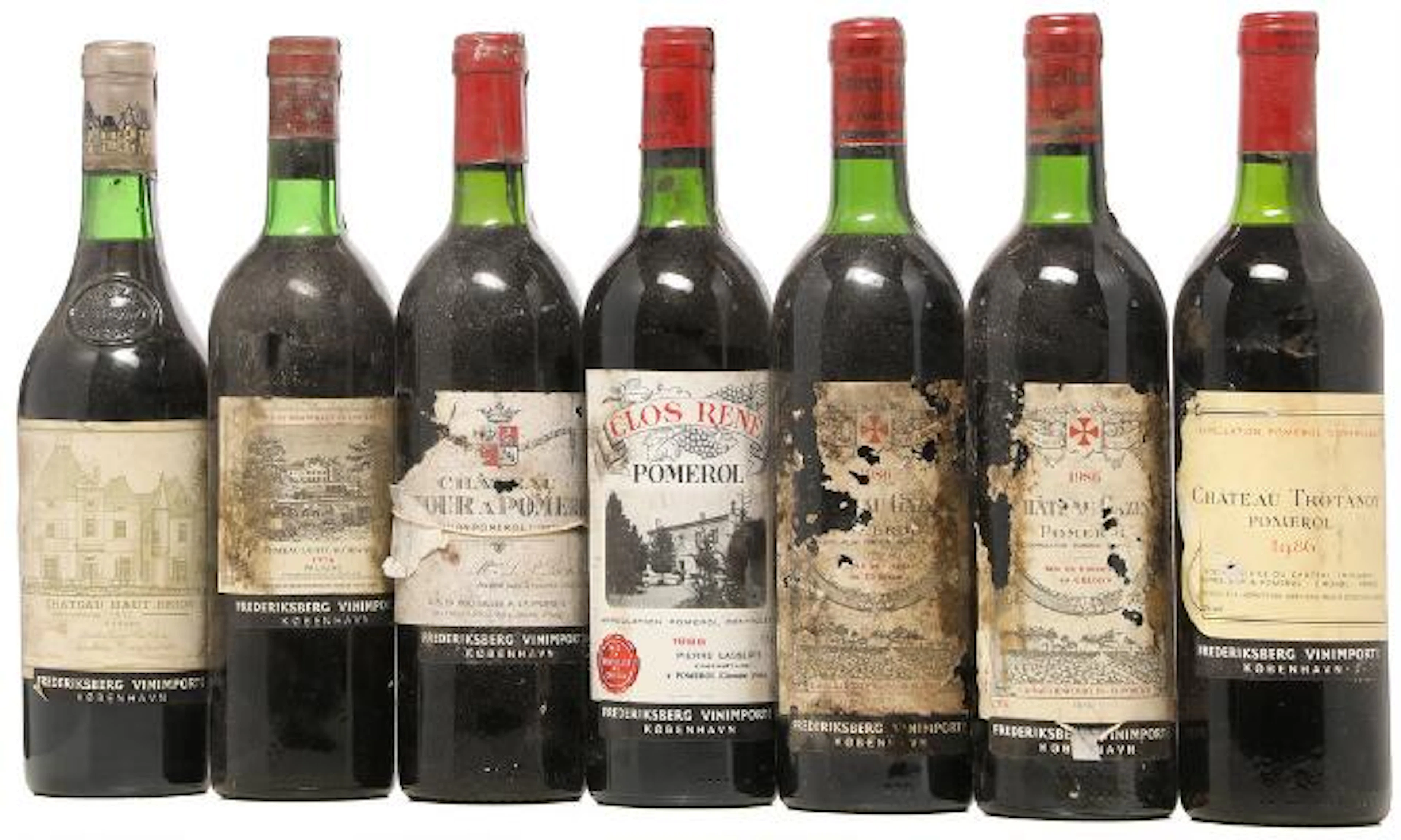 1 bt. Château Haut Brion, Pessac-Léognan. 1. Cru Classé 1976 A-A/B