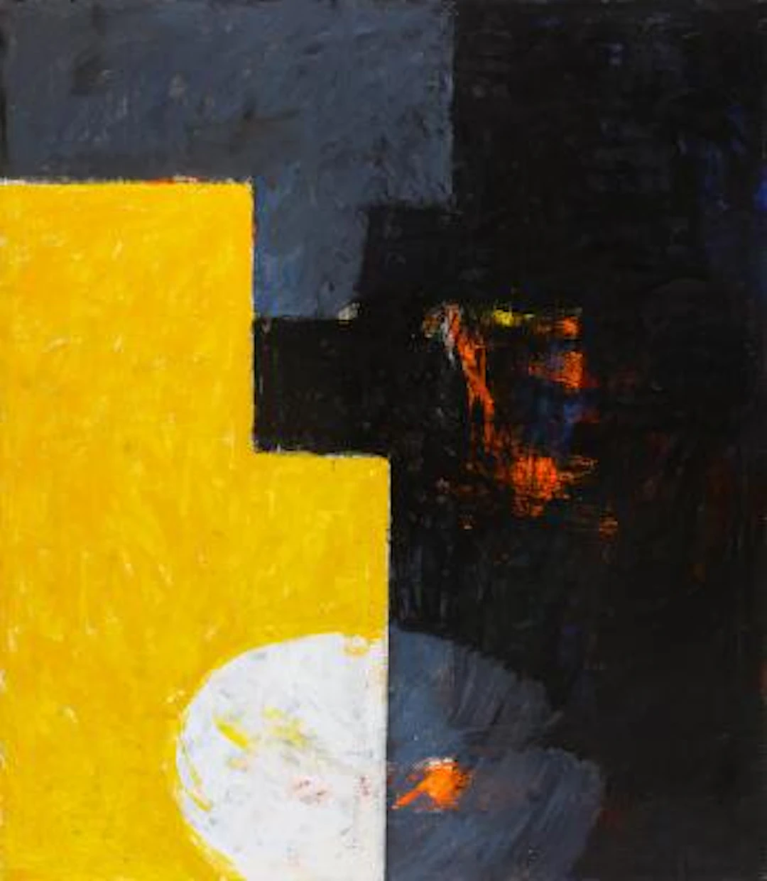 Odd Moe: “Palette”. Signed Odd Moe on the reverse. Oil on canvas.