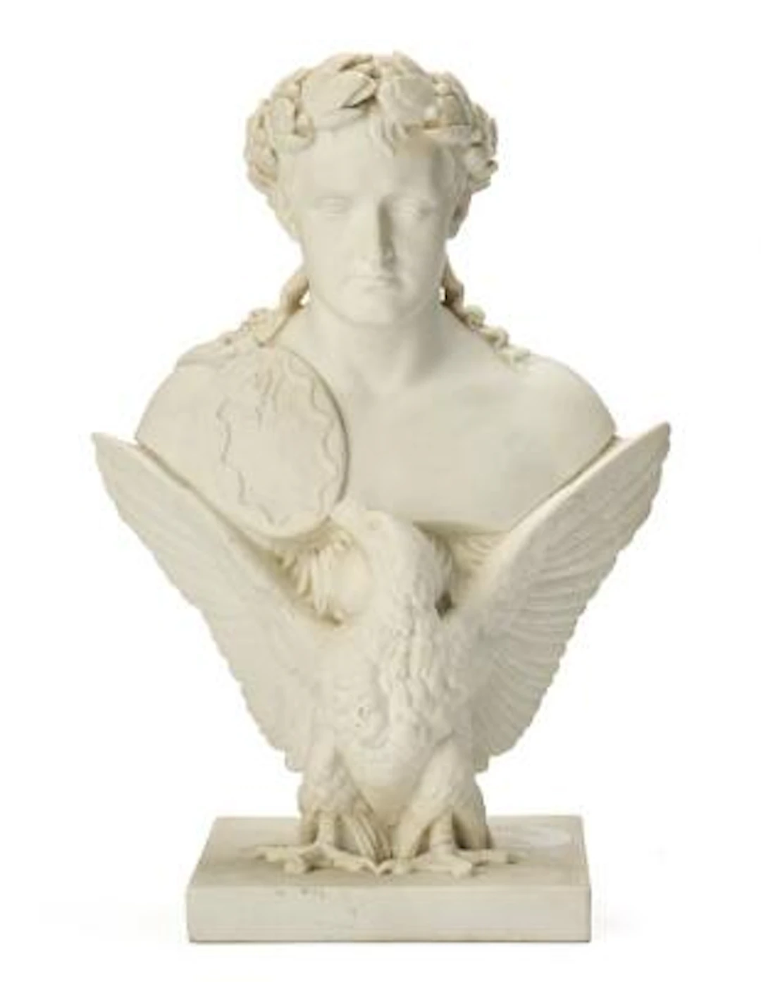 Bertel Thorvaldsen, after: "Napoleon Bonaparte". Figure of biscuit.