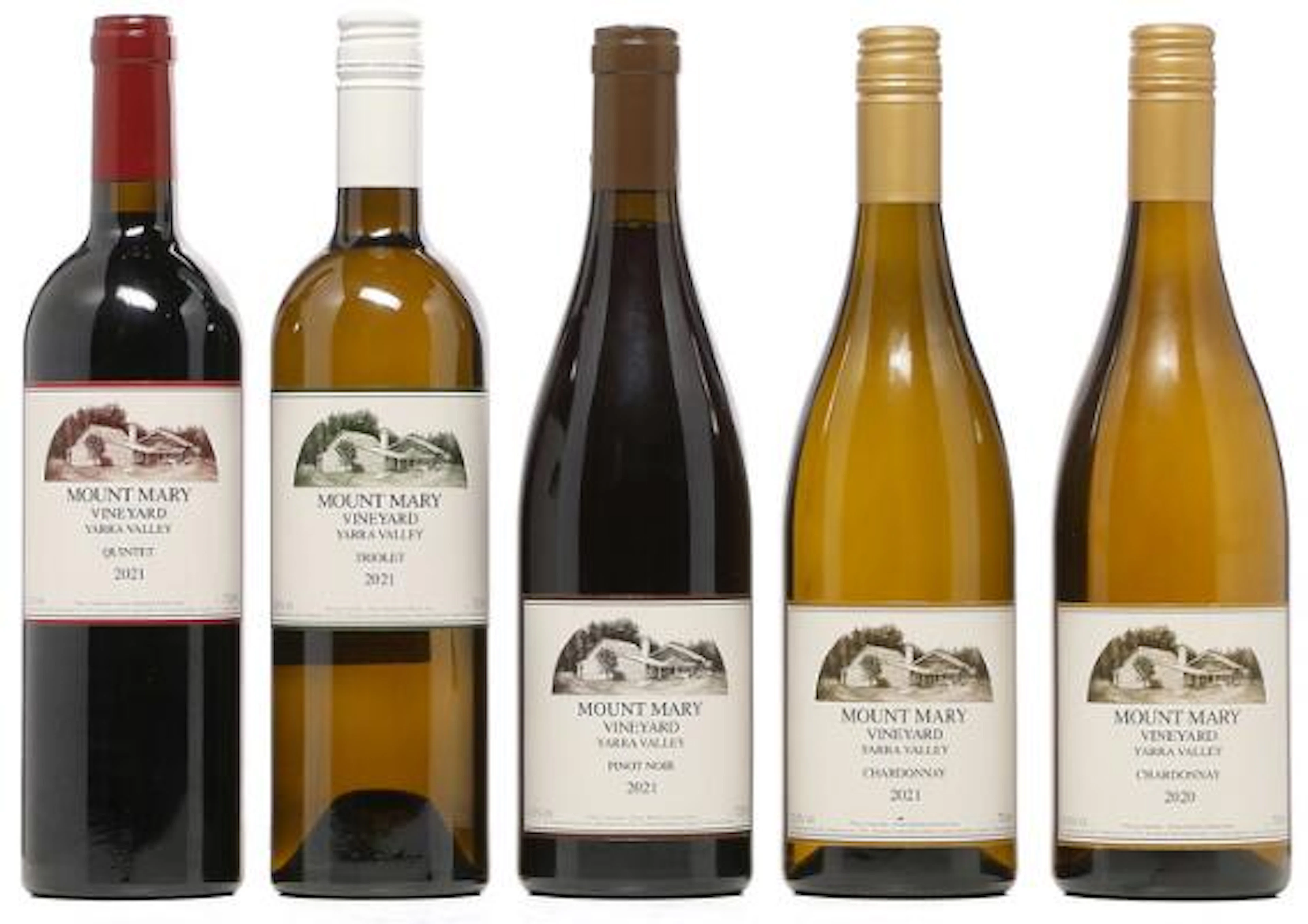 1 bt. Quintet, Mount Mary Vineyard, Yarra Valley, Victoria 2021 A