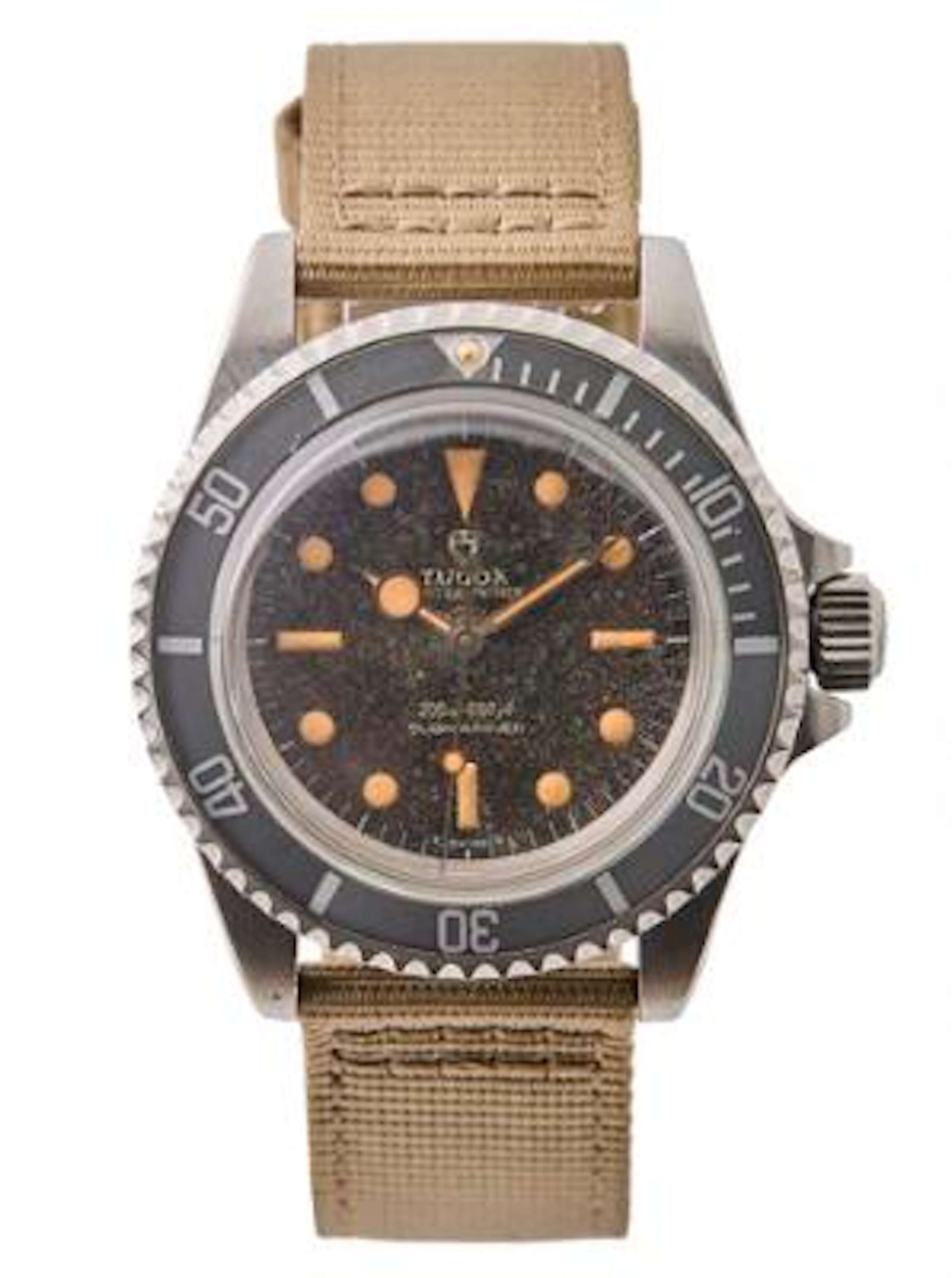 Tudor: Submariner in steel, ref. 7016/0. Mechanical movement with