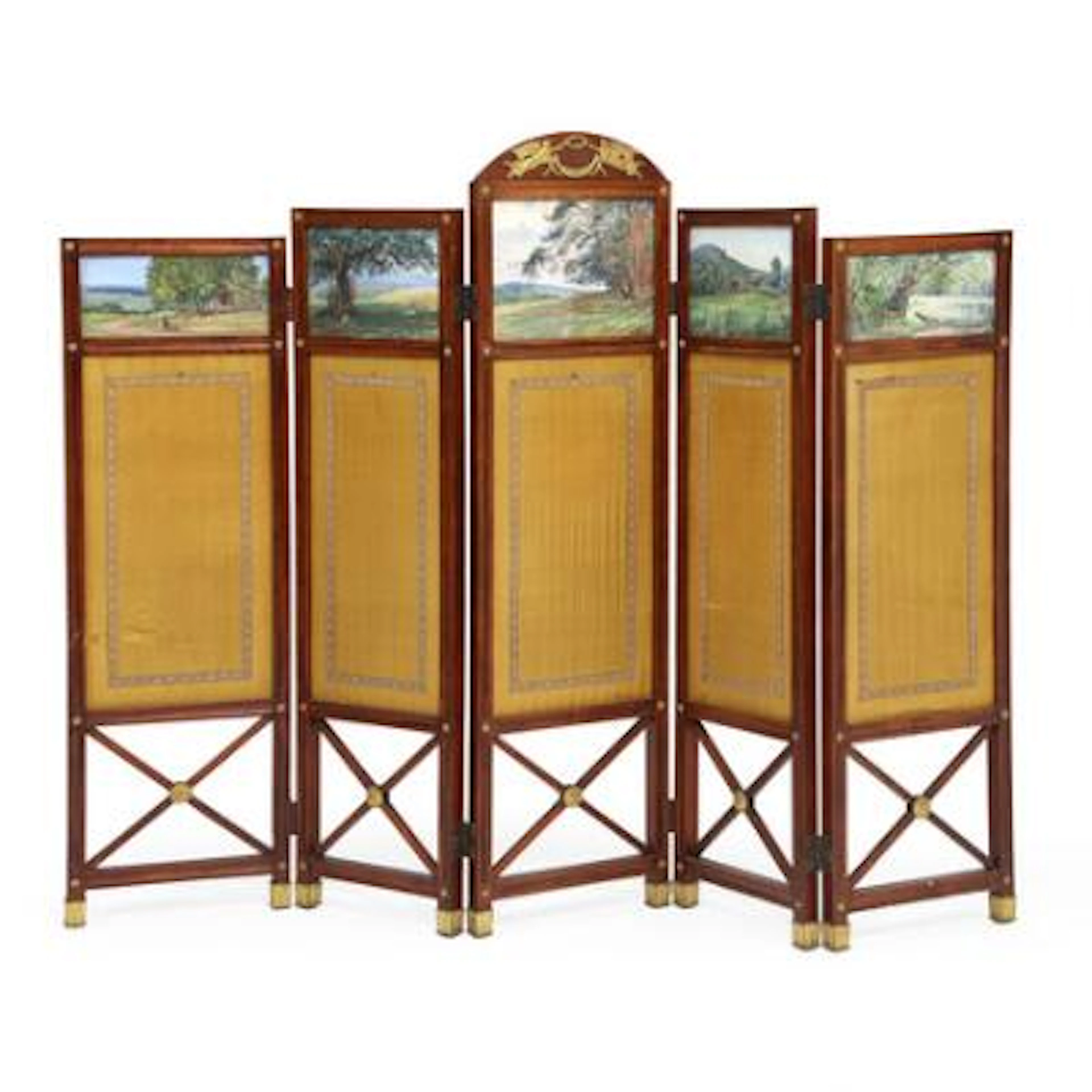 Princess Thekla of Ysenburg and Büdingen: A German room divider with
