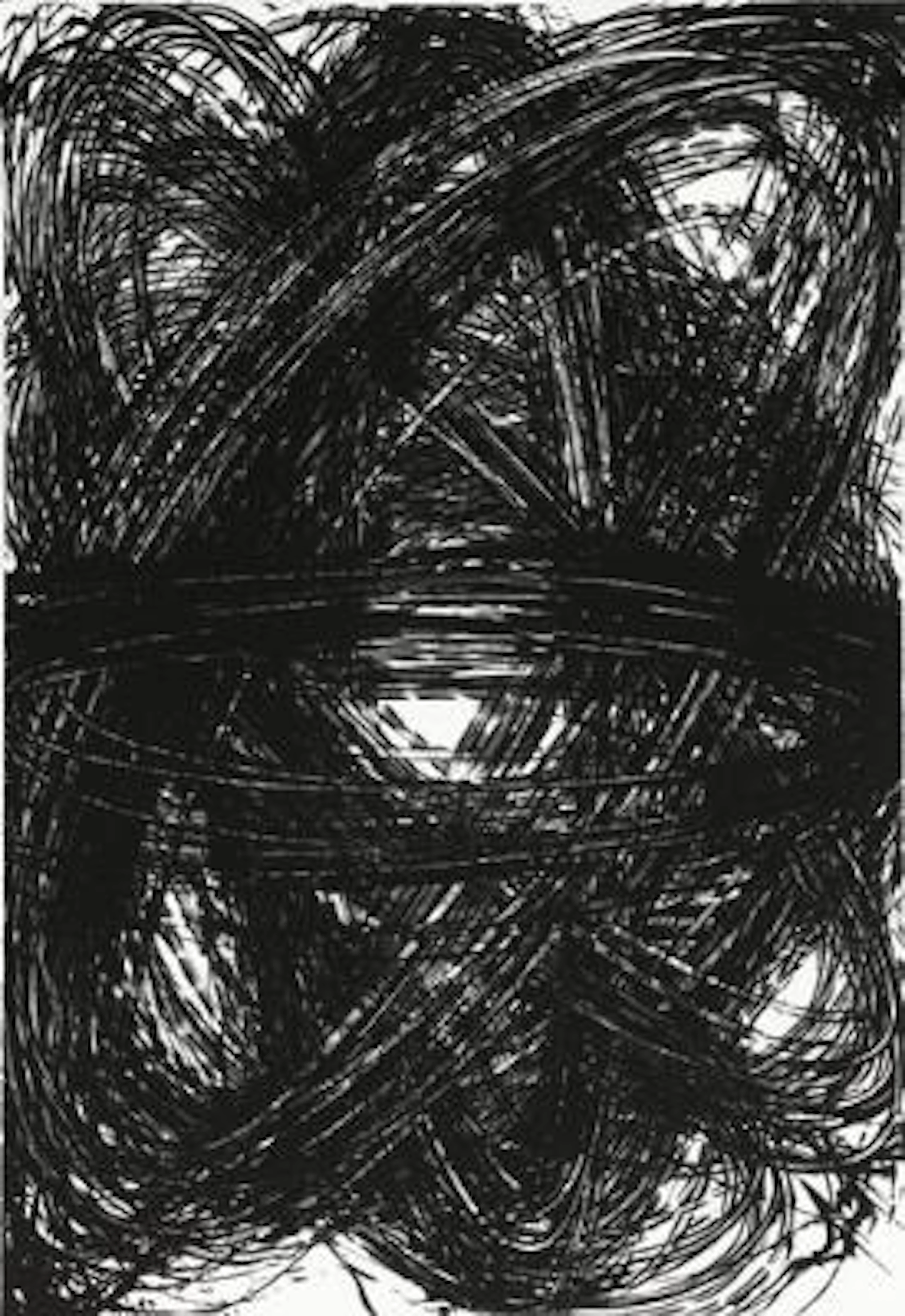 Antony Gormley: "Clearing I", 2007. Signed with date and numbered