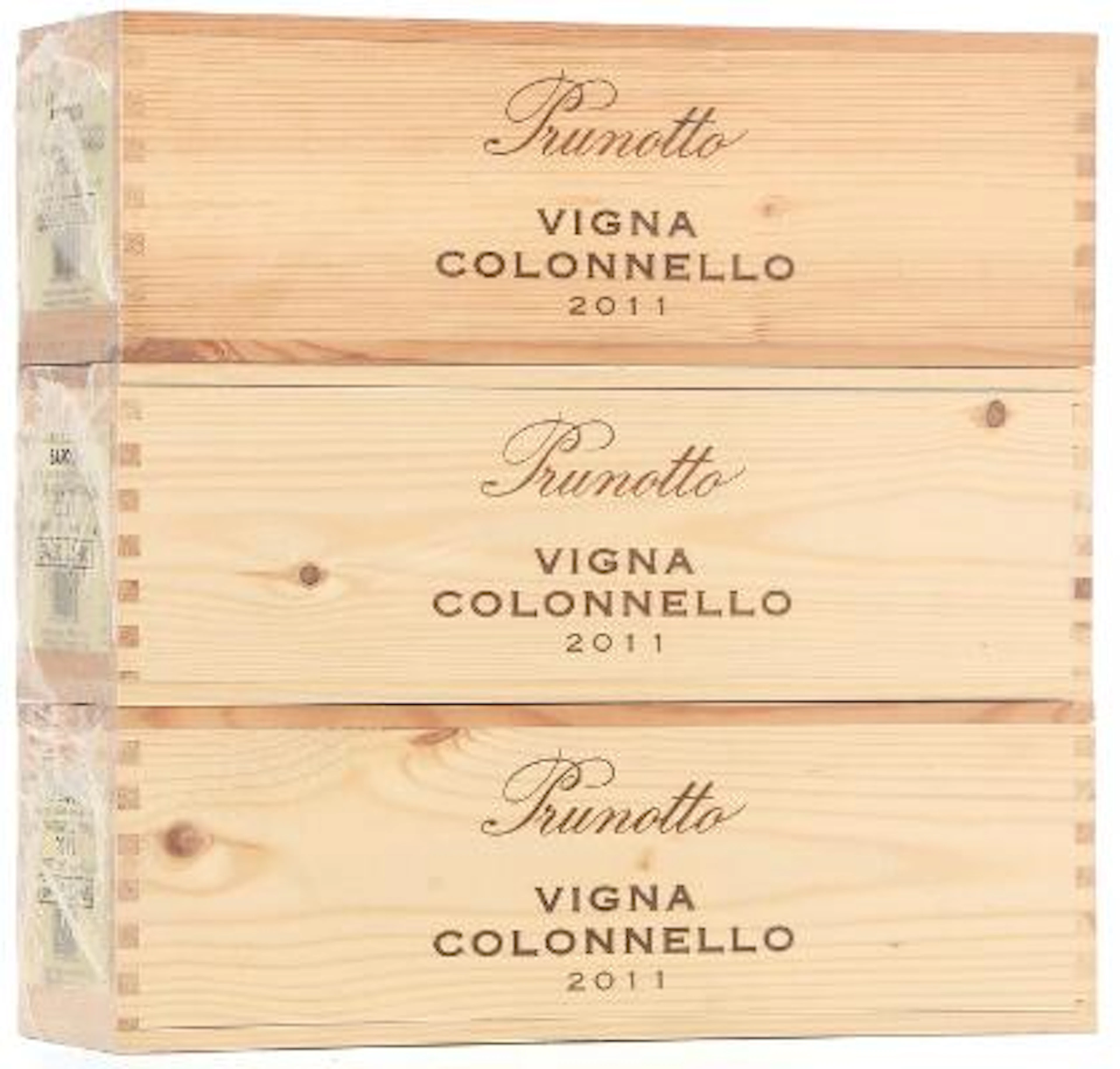 3 bts. Mg. Barolo Riserva Bussia Vigna Colonnello, Prunotto 2011 A